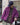 nakedgauge / MERINO WOOL HANDKNITING G JACKET II - PURPLE