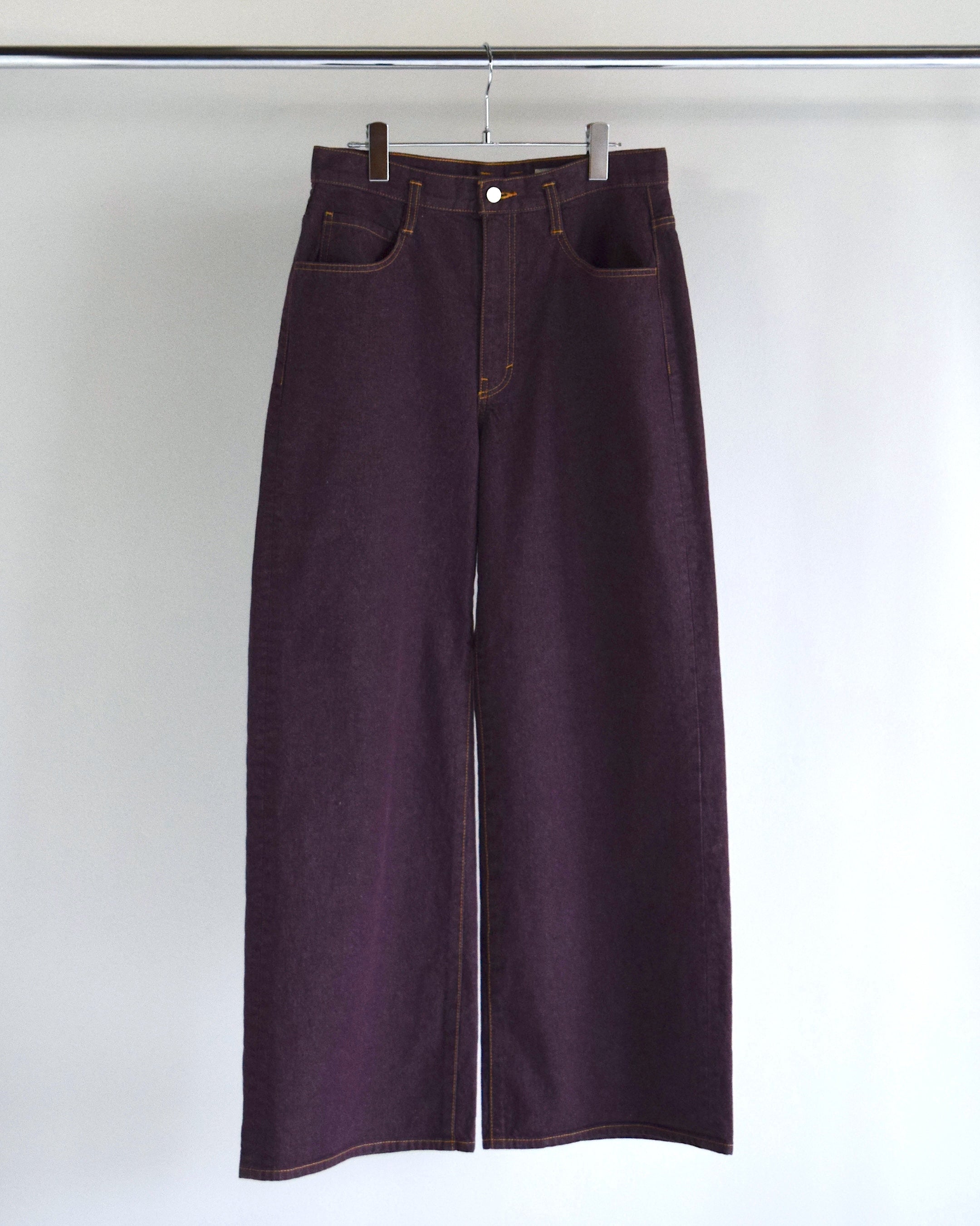 nakedgauge / COLOR DENIM ROBERTS - PURPLE