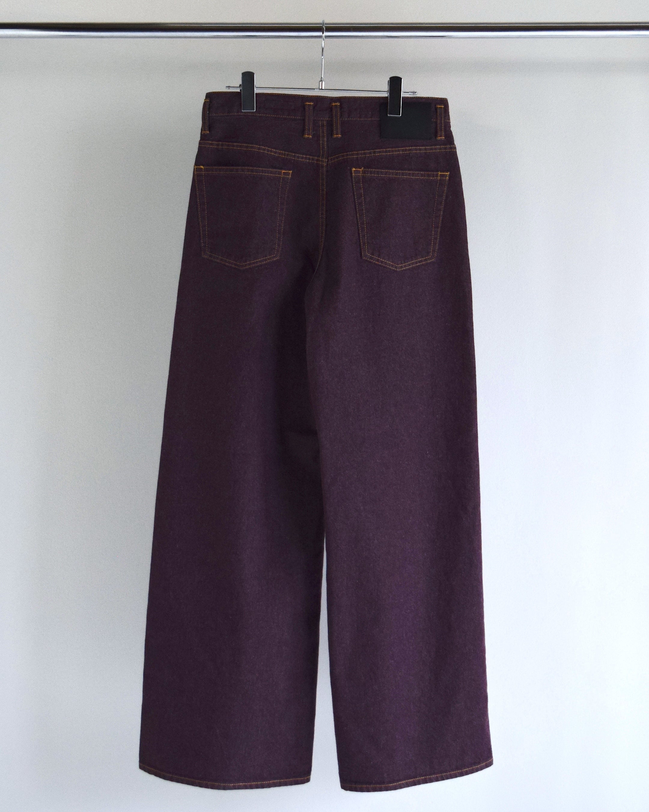 nakedgauge / COLOR DENIM ROBERTS - PURPLE