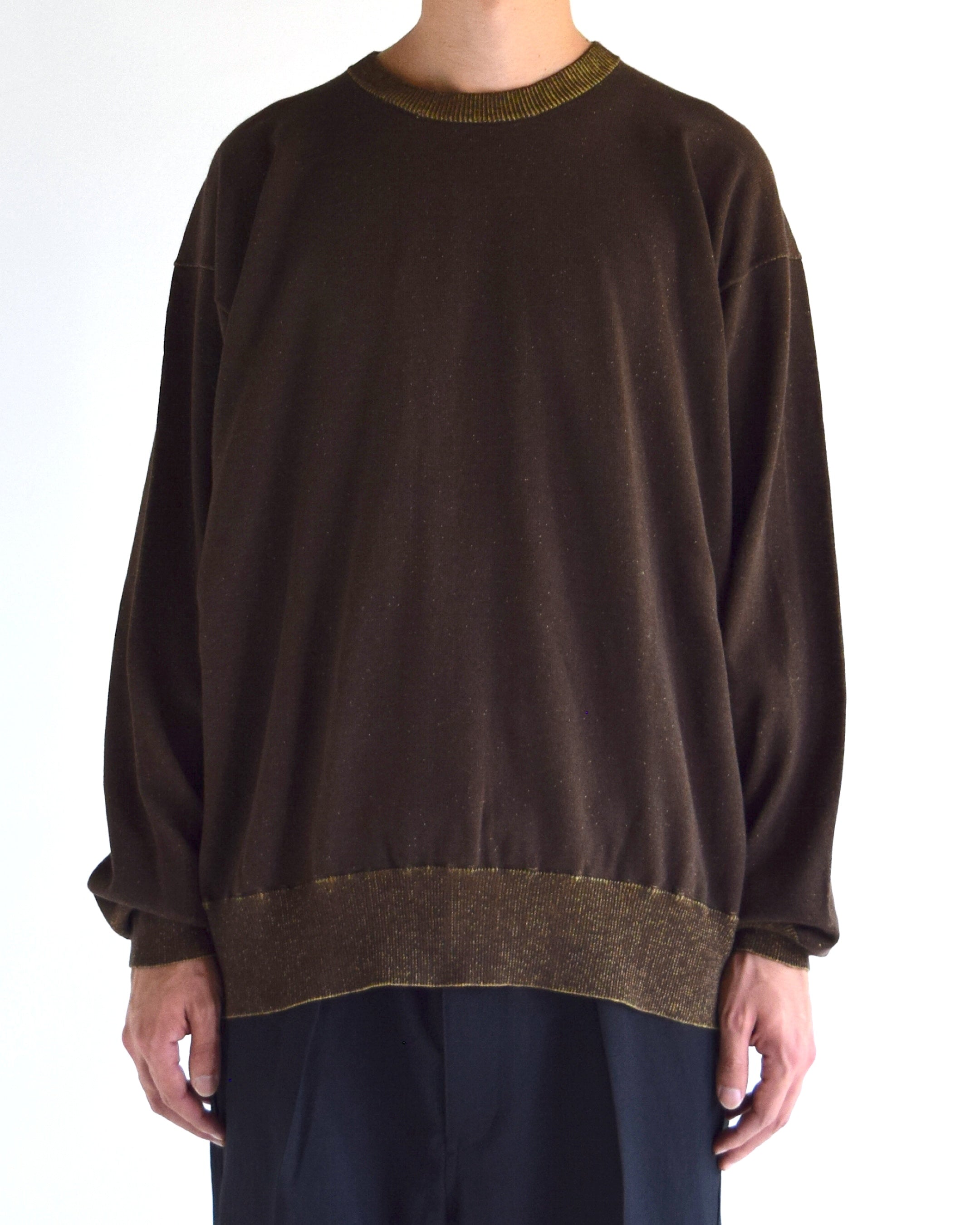 satou / "kimono ls knit" - kuriiro