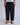 NICK GEAR / Nylon Ruffle pants - BLACK
