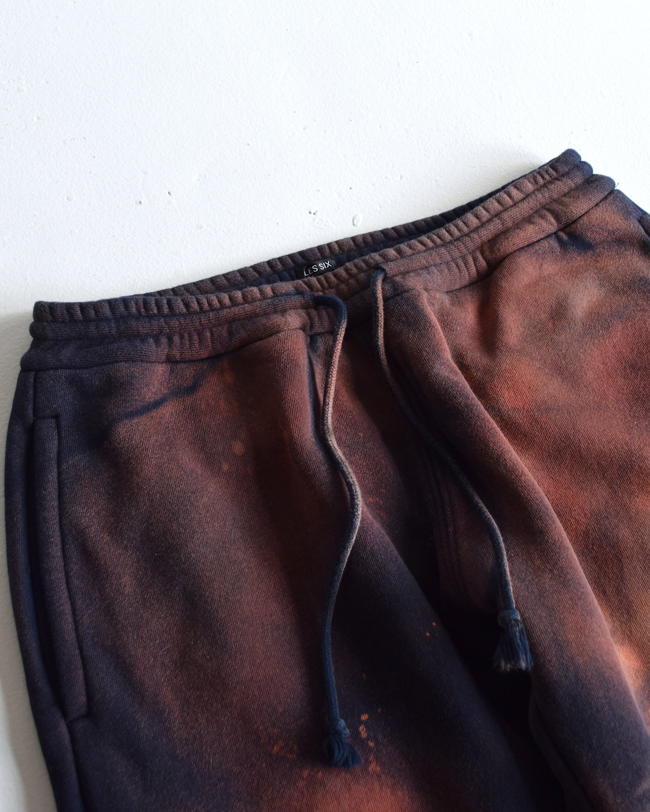 LES SIX / Lengthy Sweatpants - NAVY