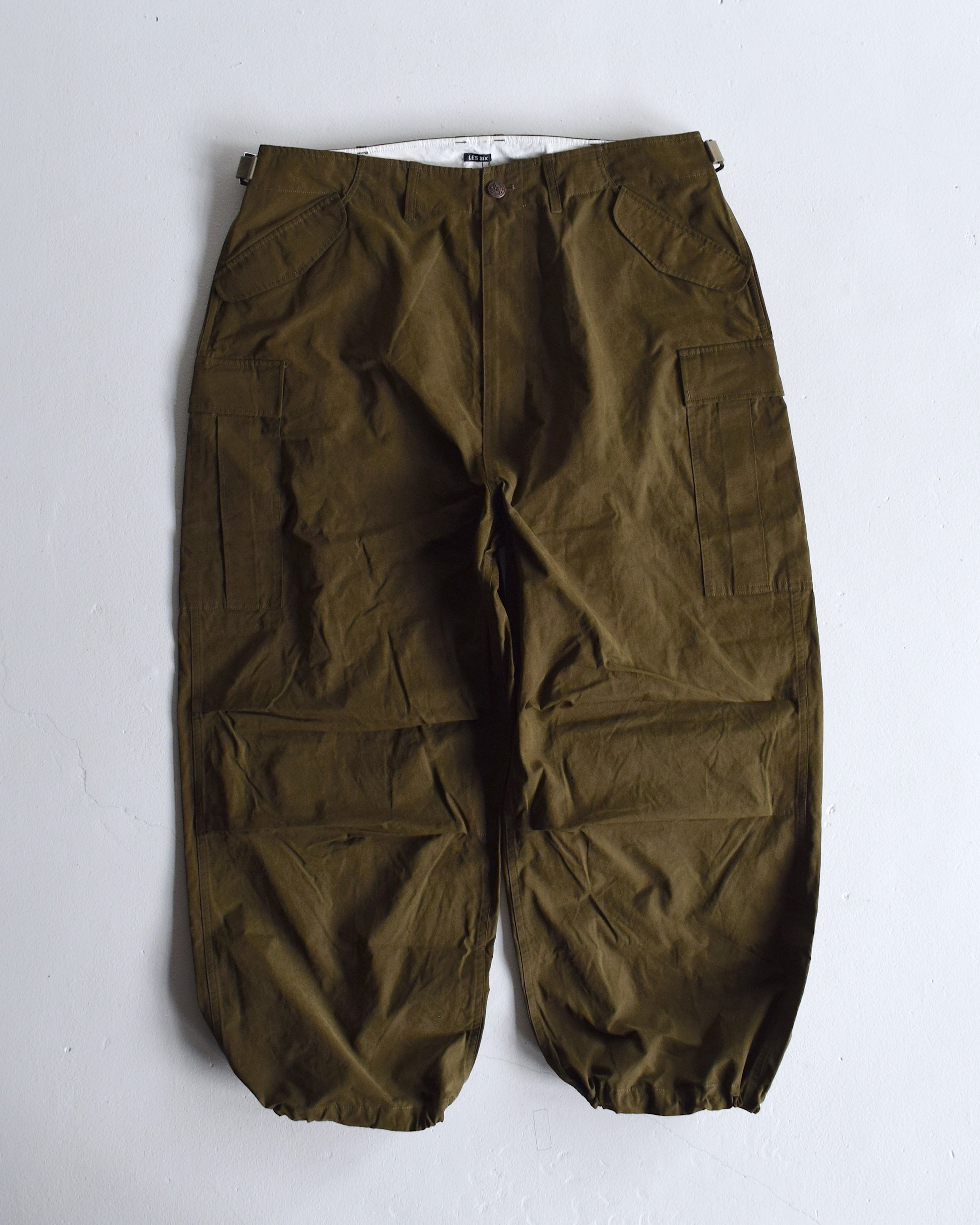 LES SIX / Third Way Field Pants - KHAKI