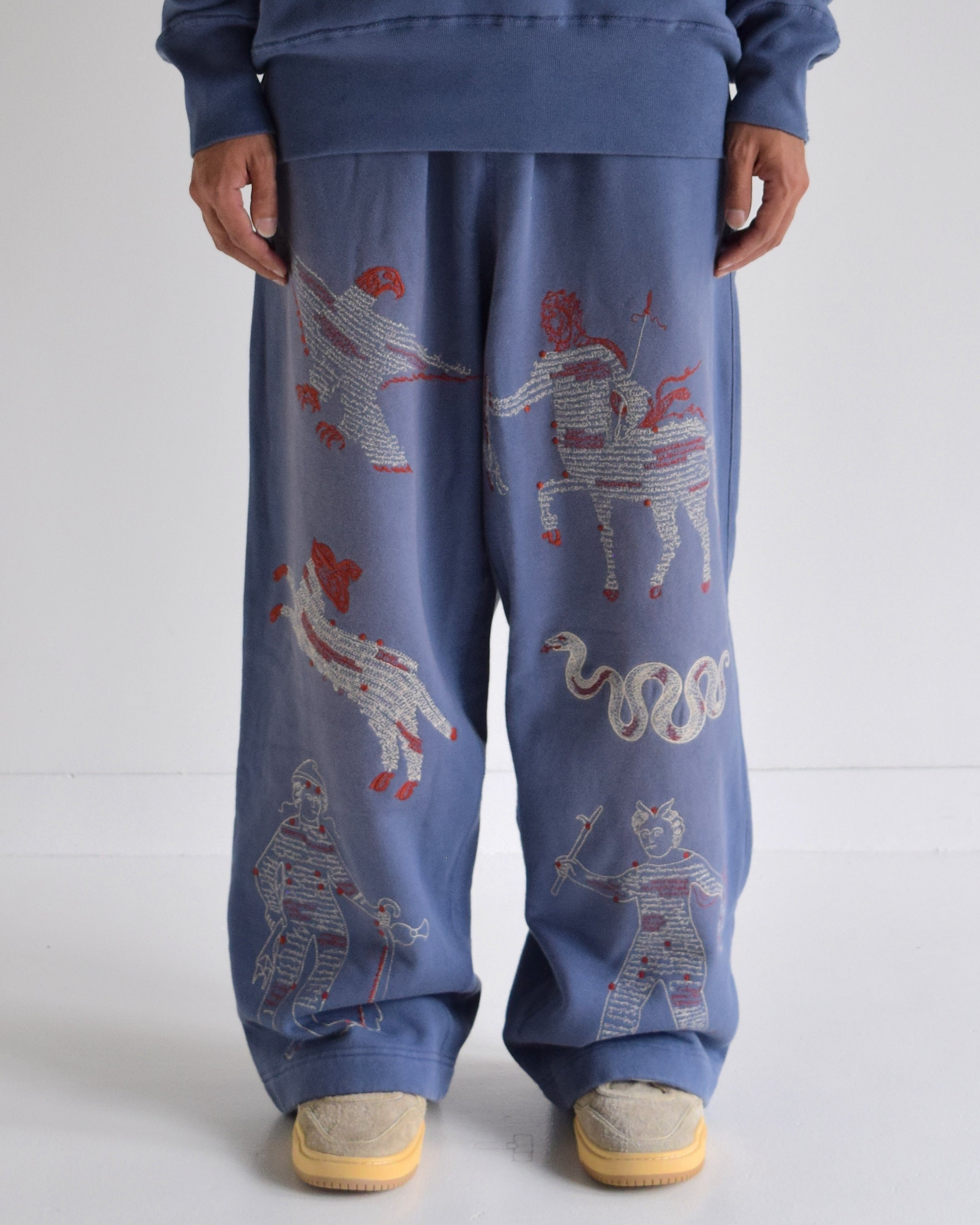 samuel zelig / Medieval Sweatpant - PALE BLUE
