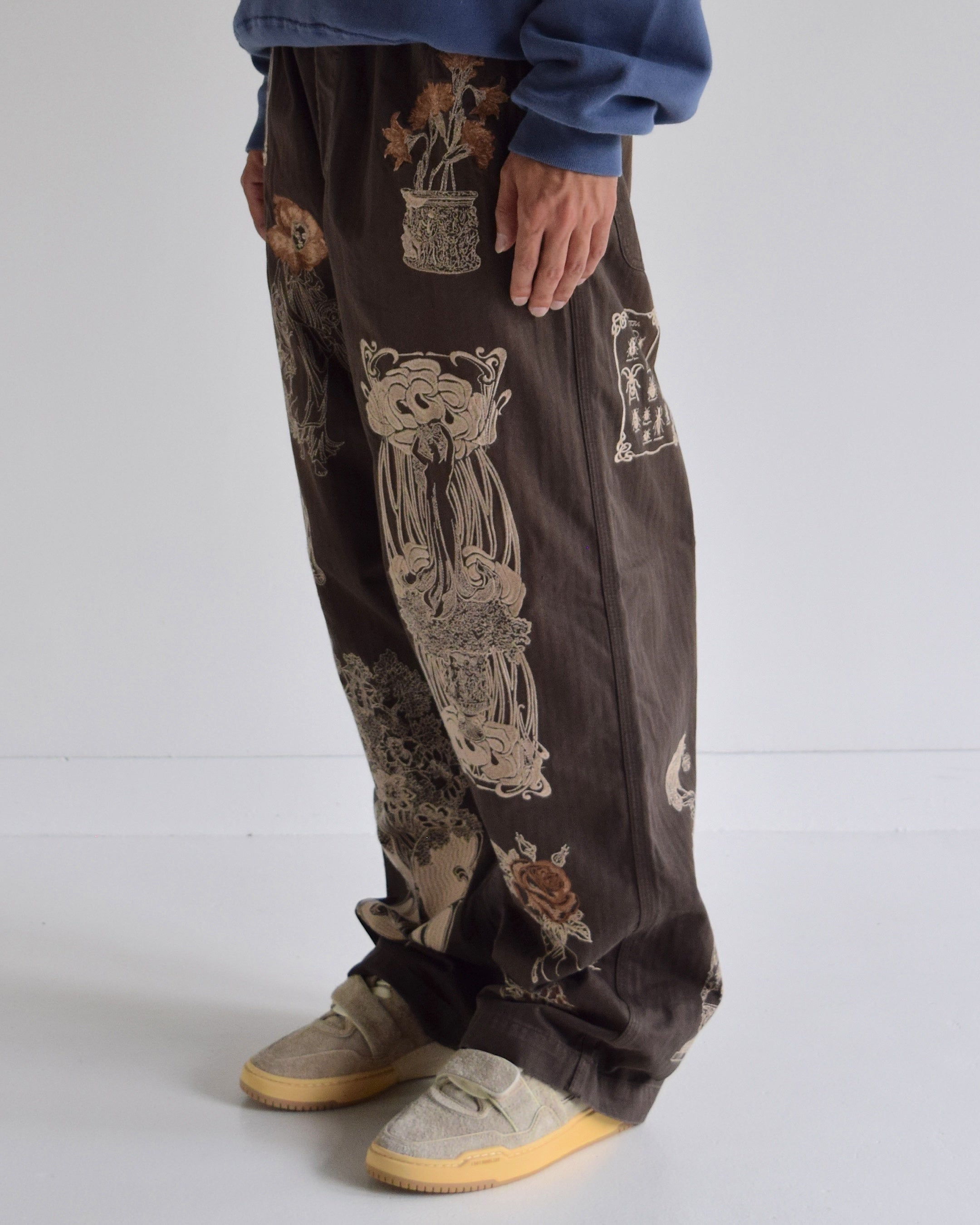 samuel zelig / Jardin Pant - FADED BLACK