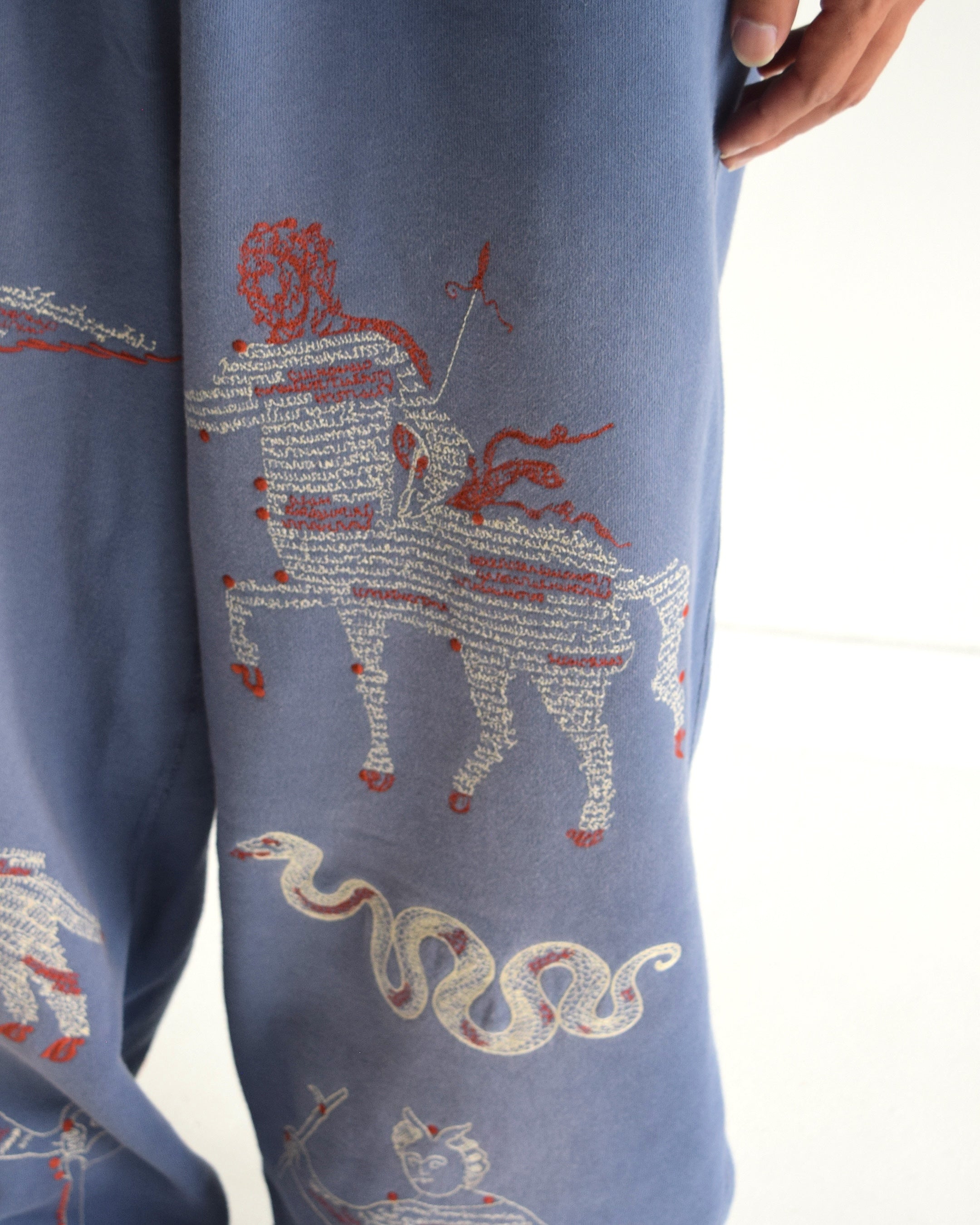 samuel zelig / Medieval Sweatpant - PALE BLUE