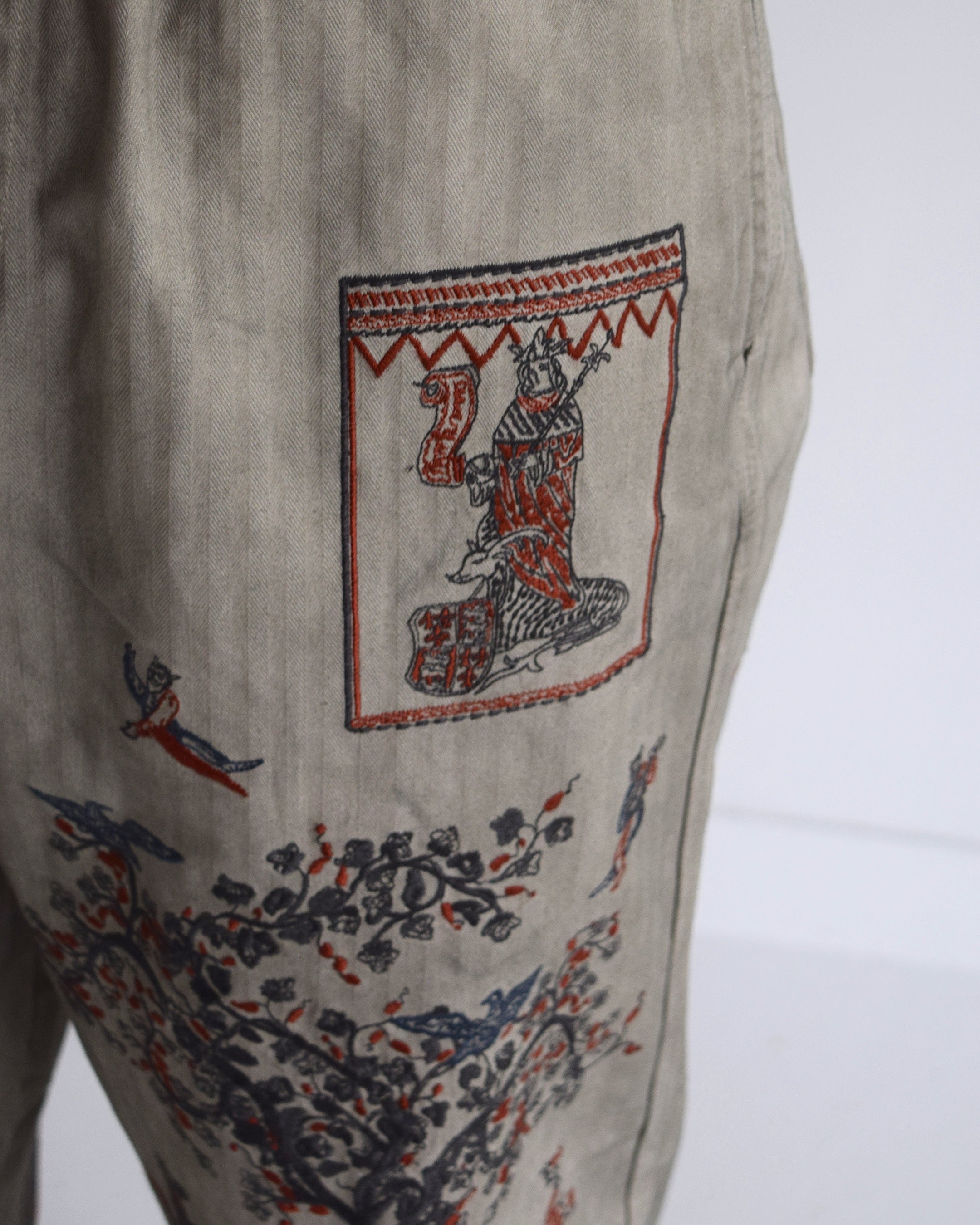 samuel zelig / Medieval Pant - SMOKE GREY