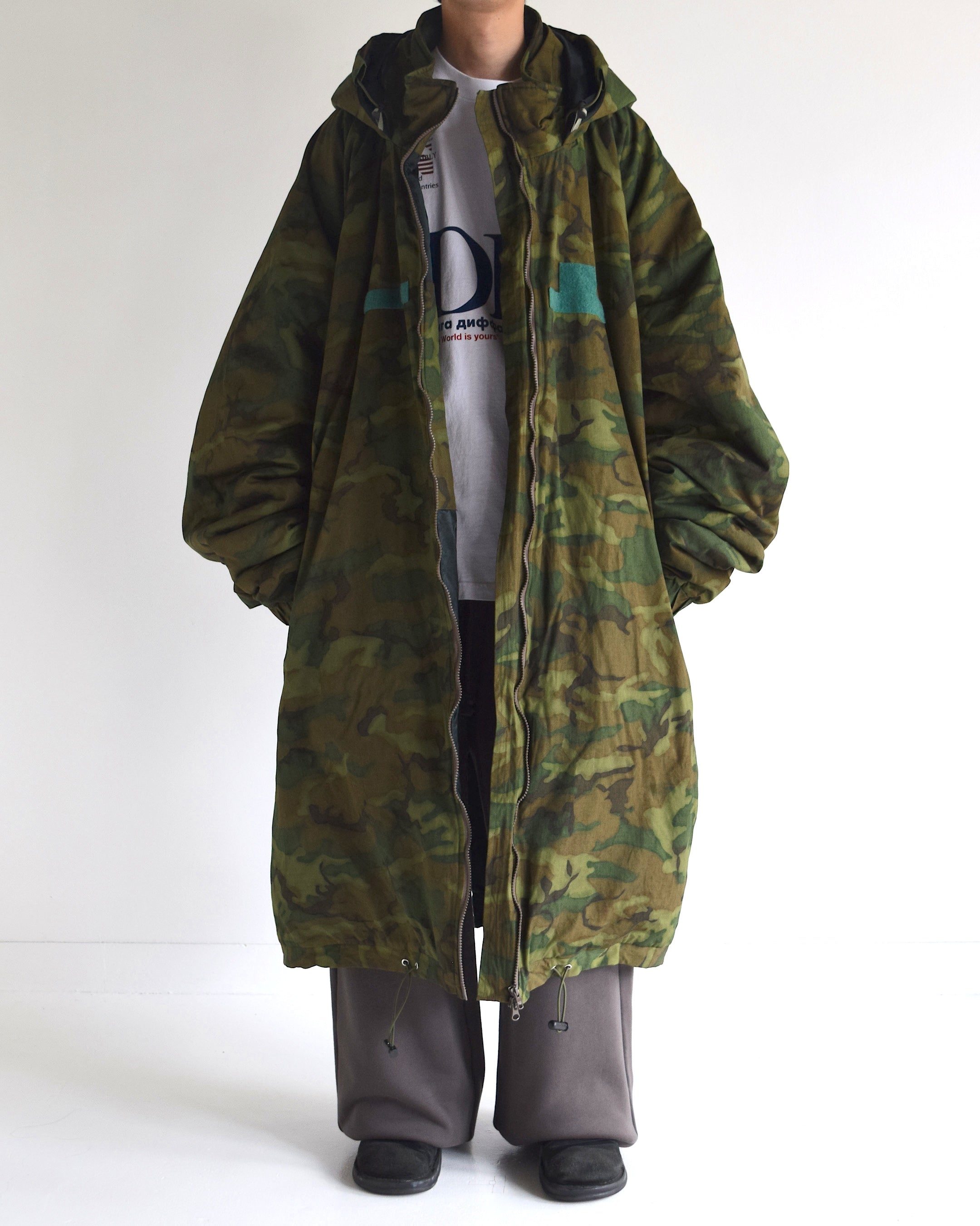 LES SIX / Second Way Tent Jacket - Zionist Camo