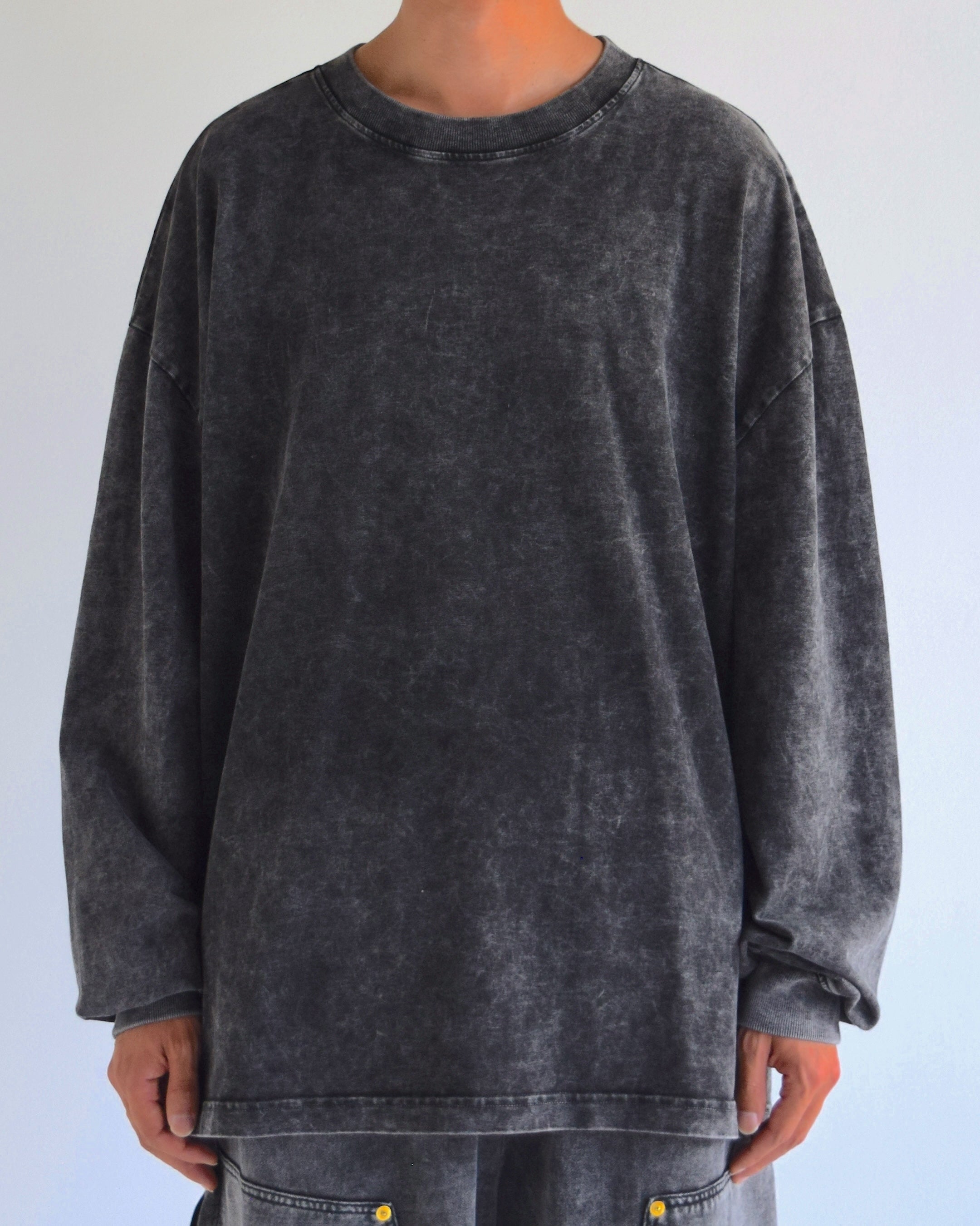 INTODUSK / INTODUSK STRANGERS TEE - WASHED BLACK