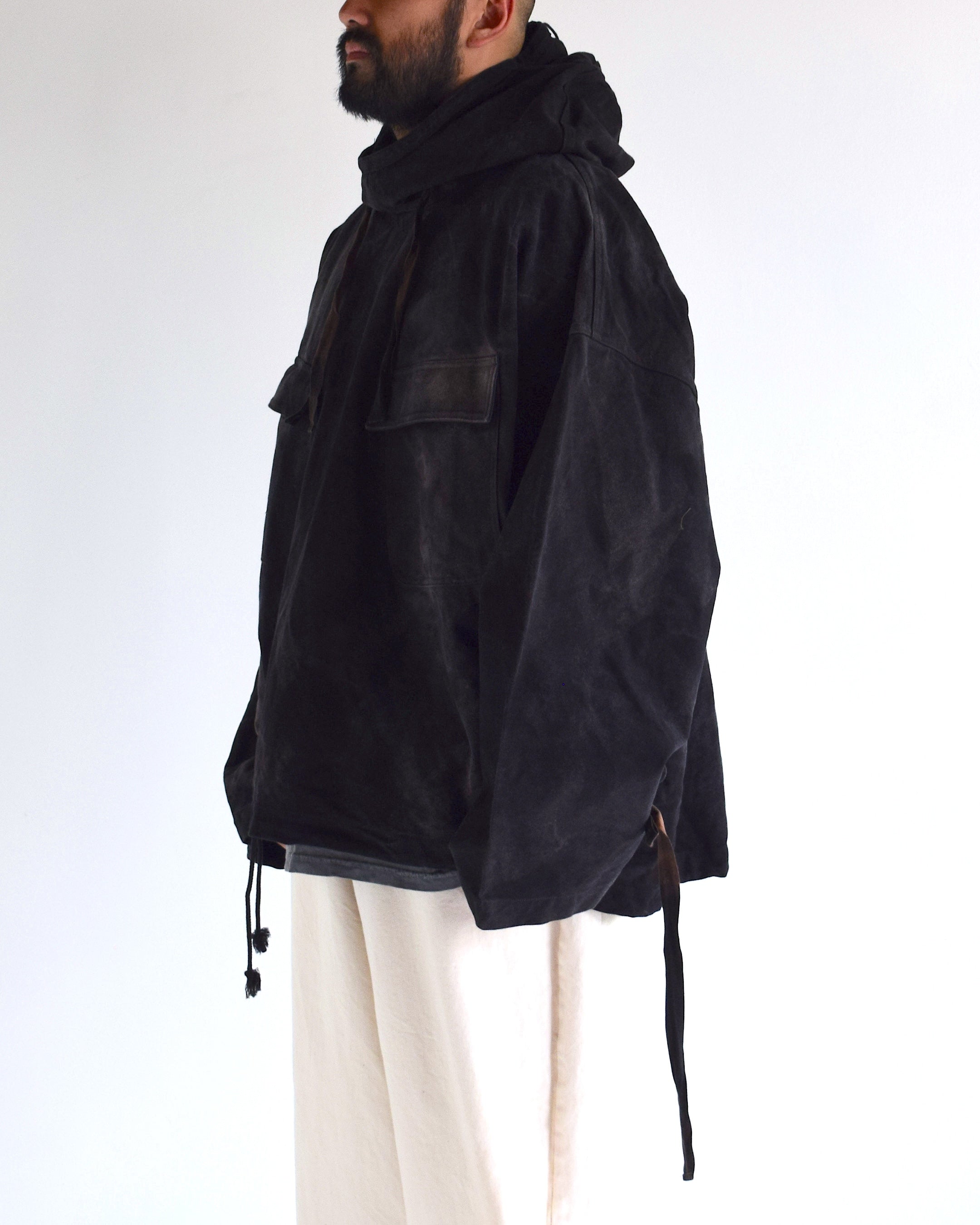 LES SIX / Disgustingly Big Anorak - BLACK