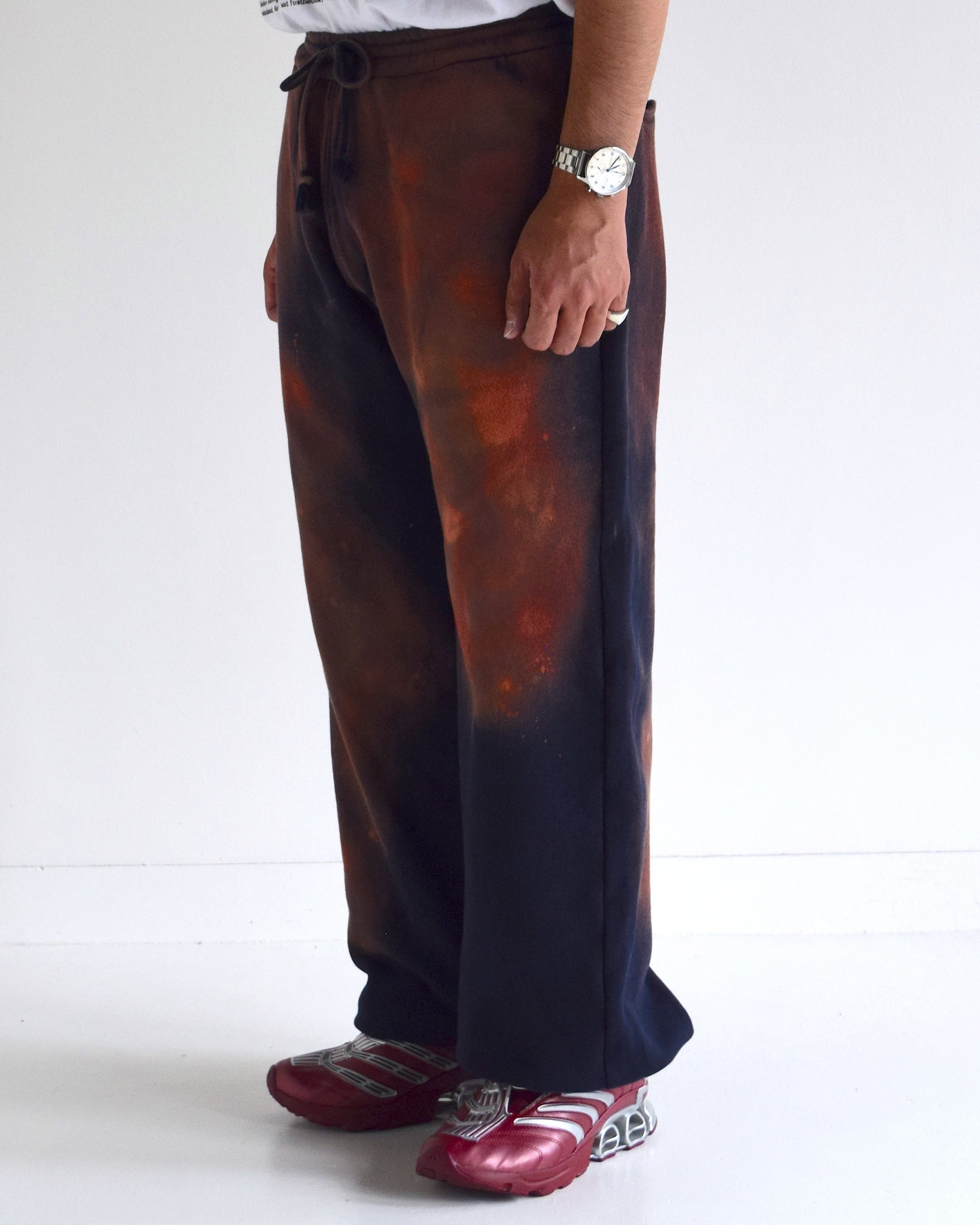 LES SIX / Lengthy Sweatpants - NAVY