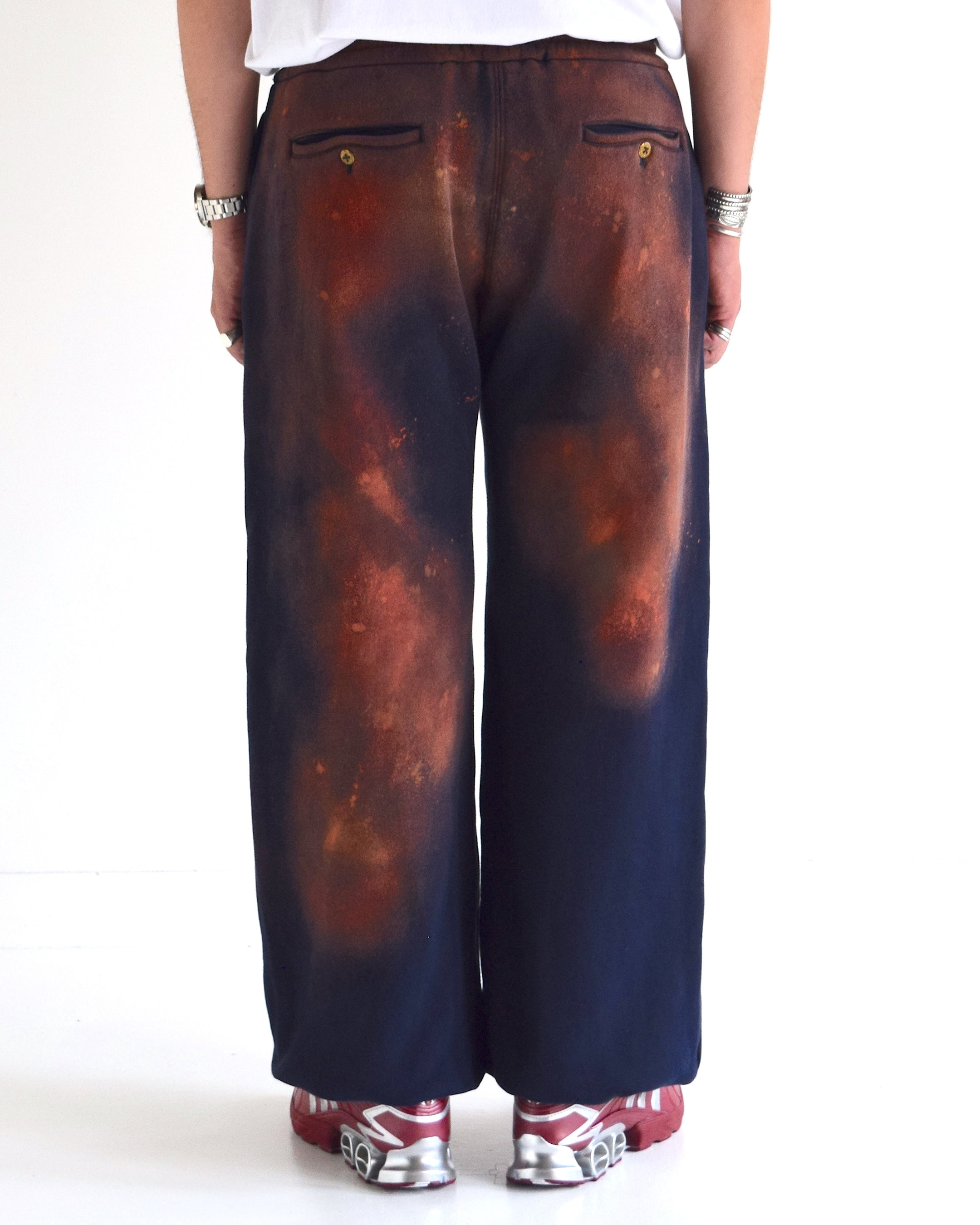 LES SIX / Lengthy Sweatpants - NAVY