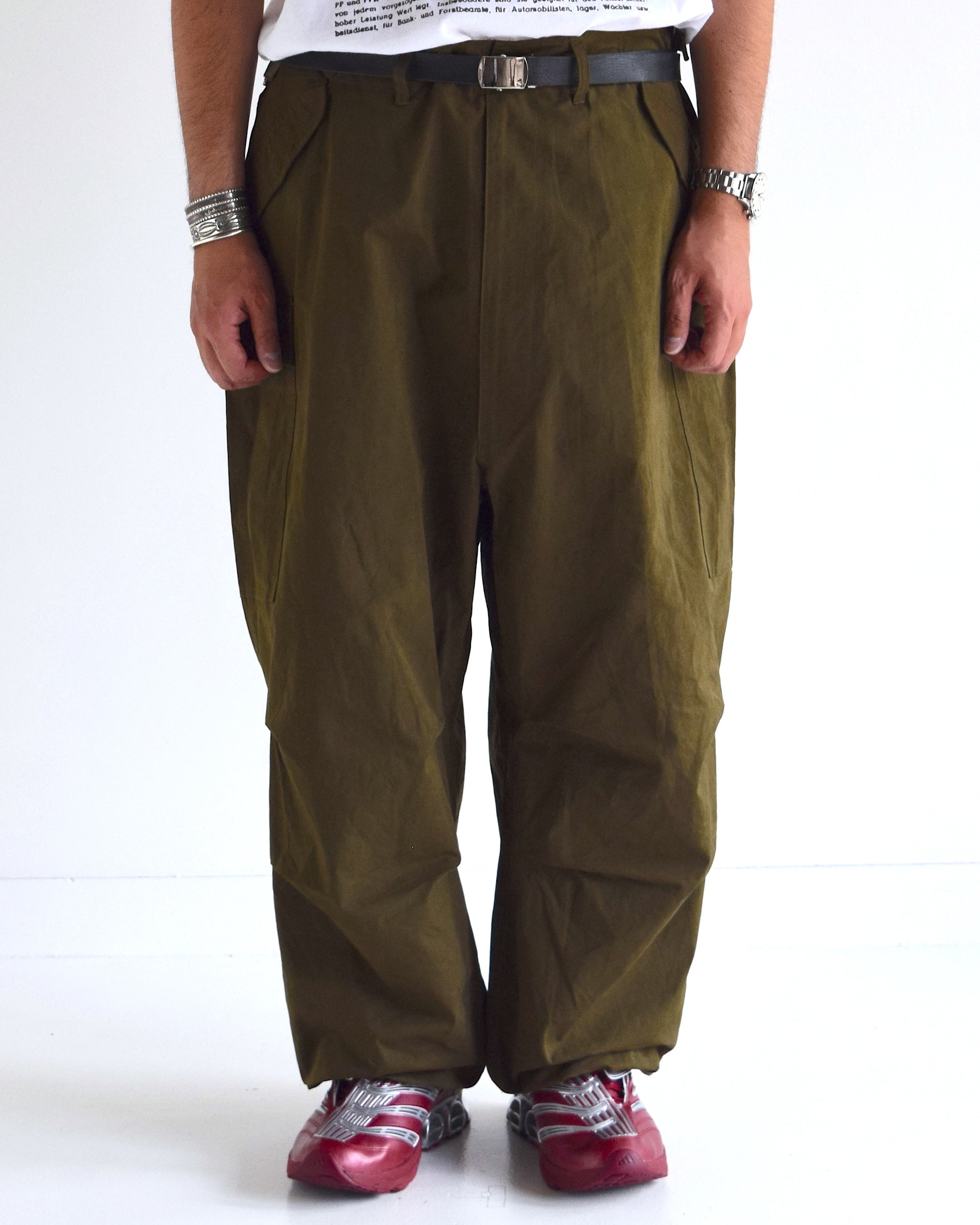 LES SIX / Third Way Field Pants - KHAKI