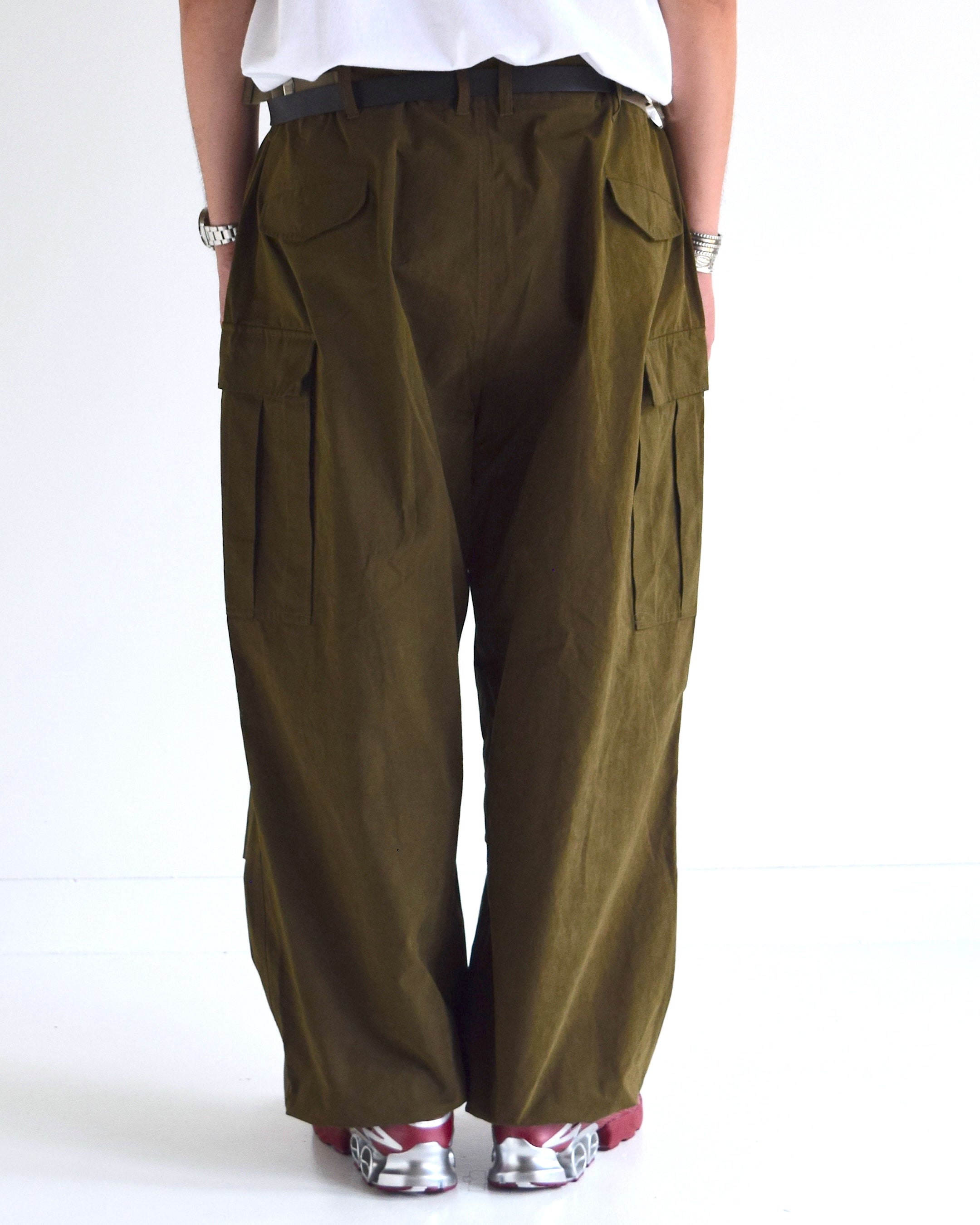 LES SIX / Third Way Field Pants - KHAKI