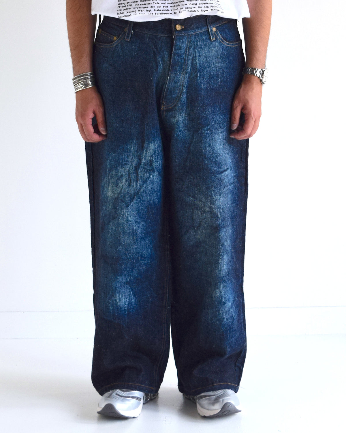 LES SIX / Patriots Denim Pants - INDIGO – BALANCE