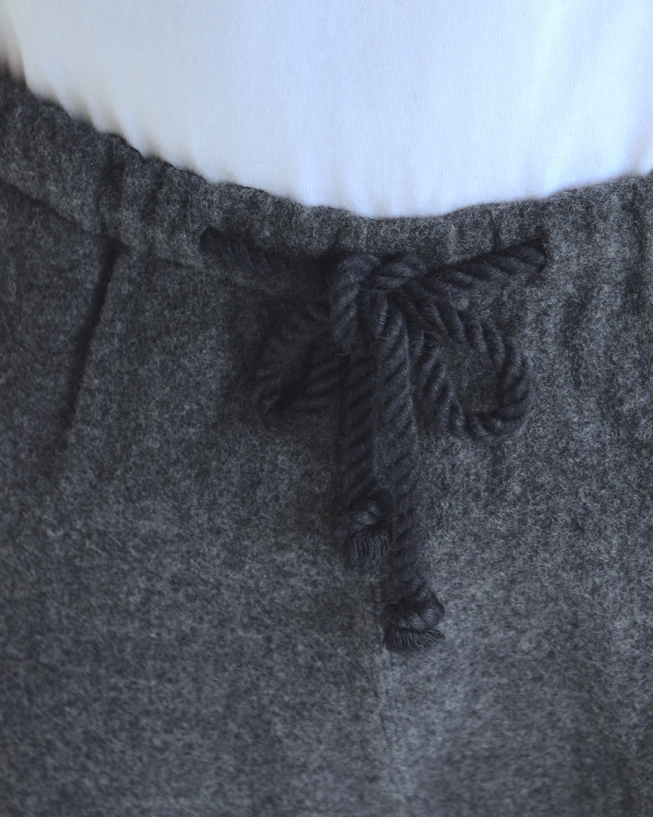 satou / "fleece easy pants" - sumi
