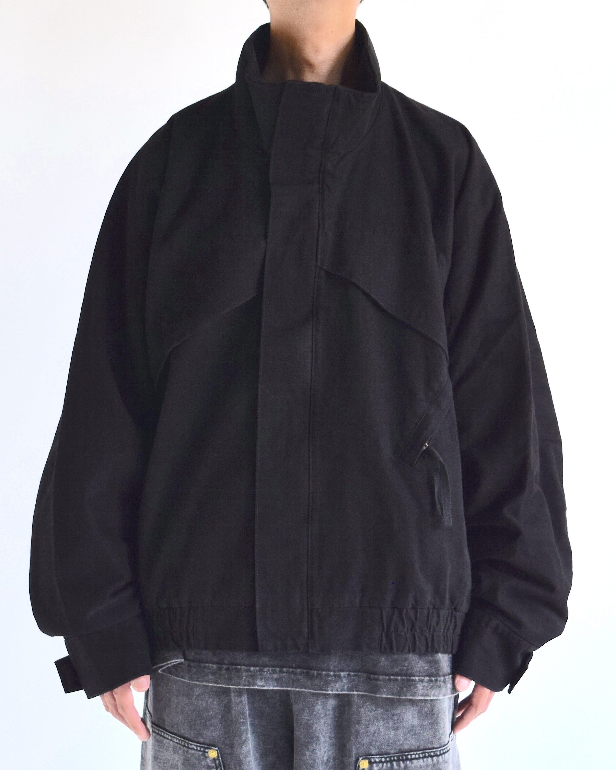 INTODUSK / SKI SLOPE DENIM JACKET  - BLACK