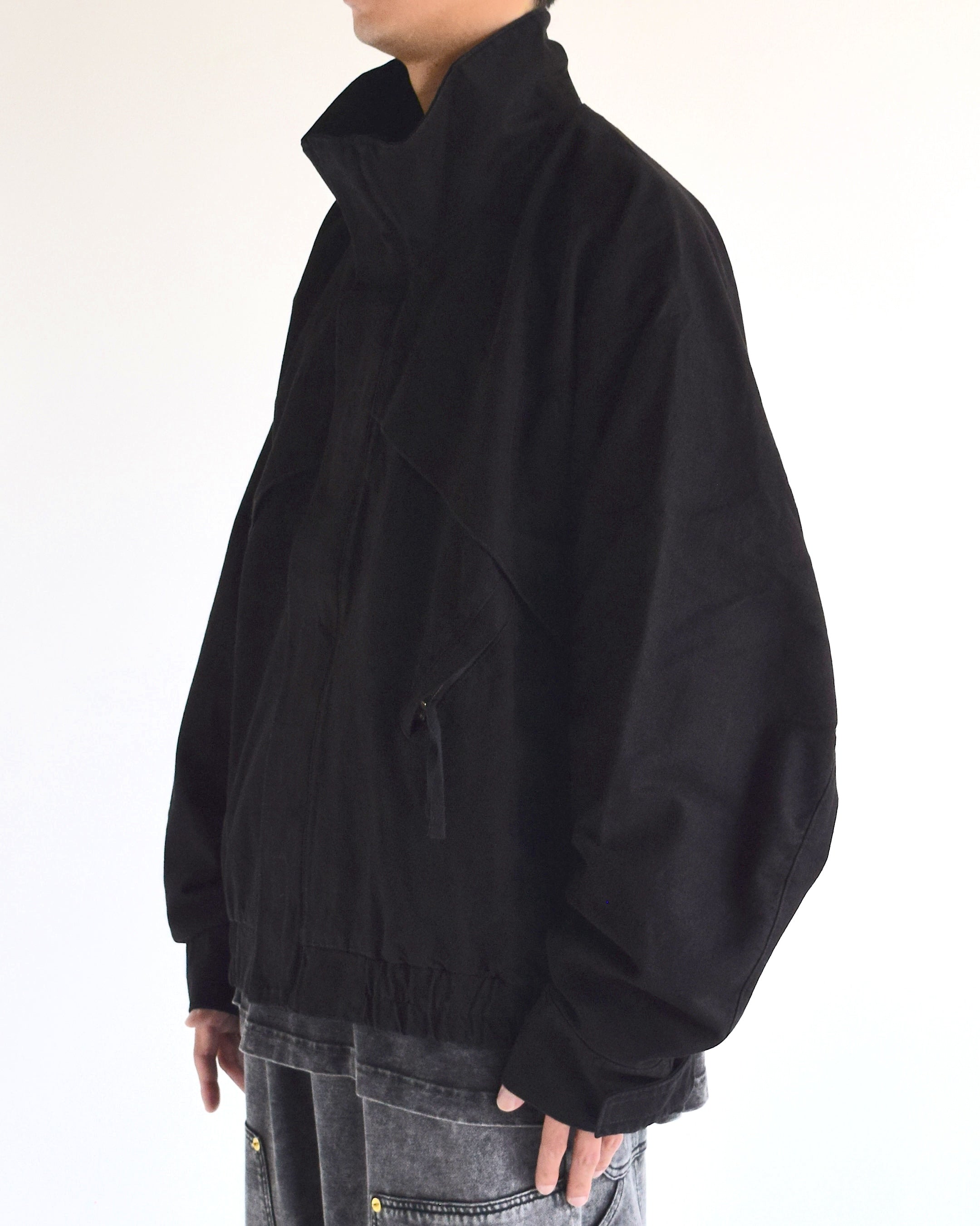 INTODUSK / SKI SLOPE DENIM JACKET  - BLACK