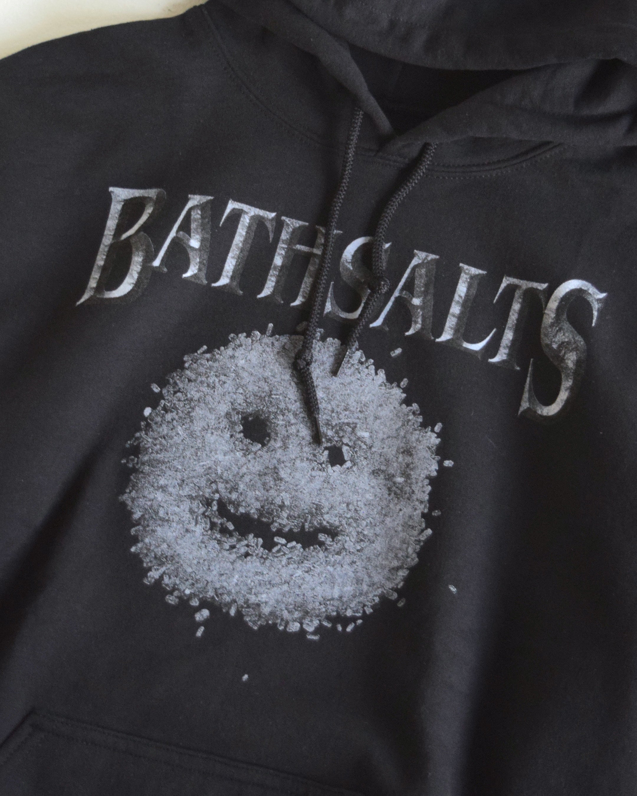 loosejoints / KEITA ISHIGURO - "RELAXING BATHSALTS" HOODIE - BLACK