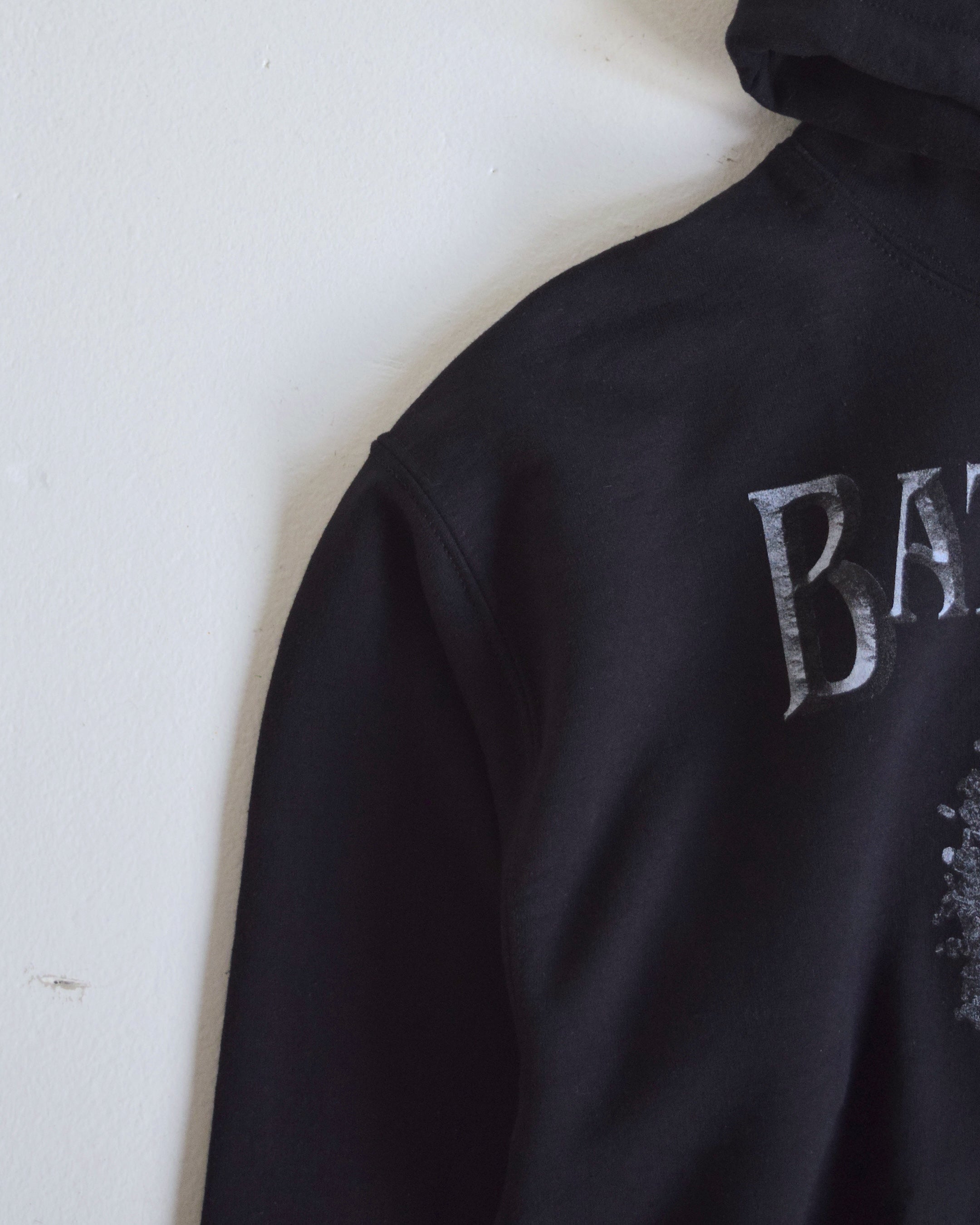 loosejoints / KEITA ISHIGURO - "RELAXING BATHSALTS" HOODIE - BLACK