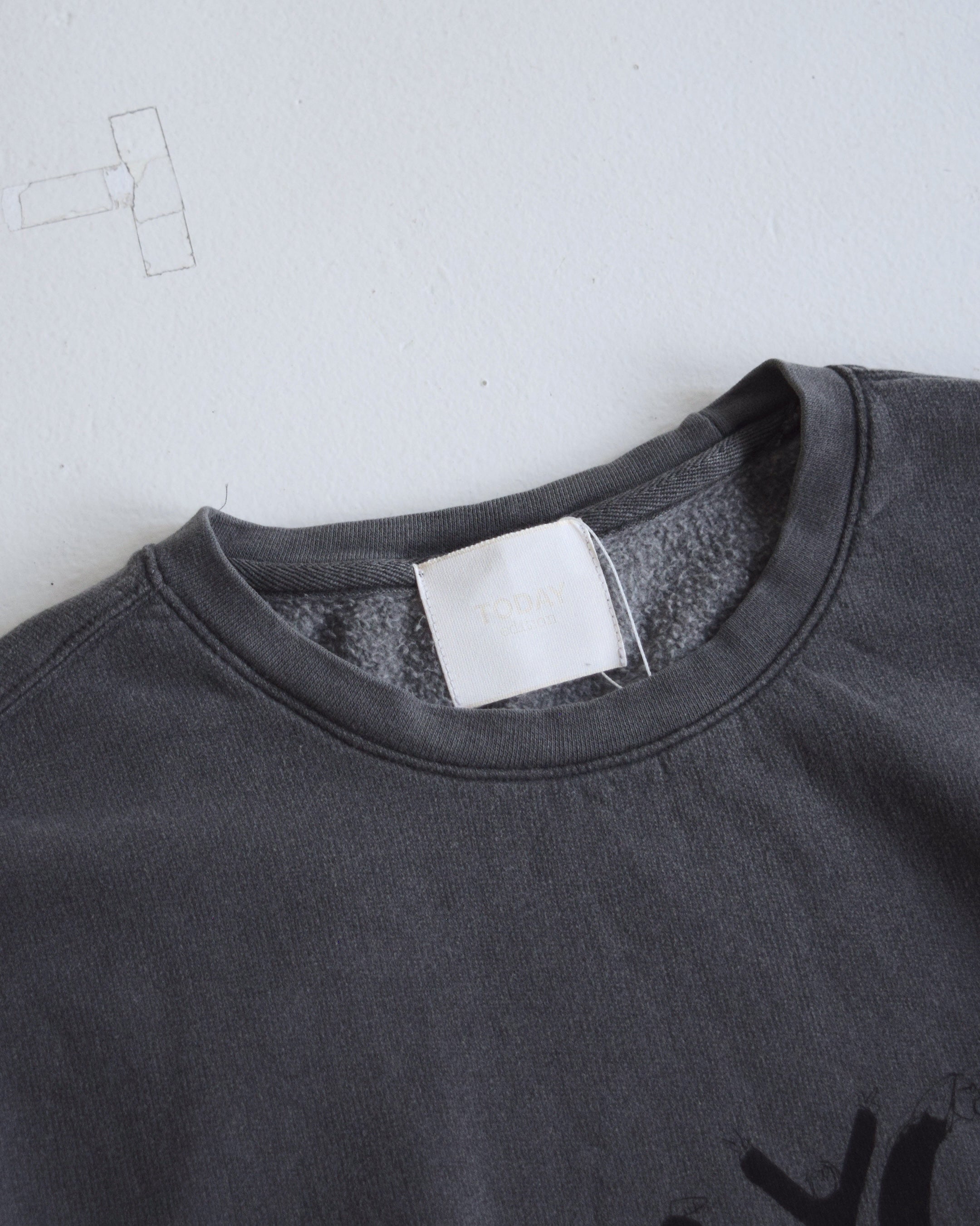 TODAY edition / "NYC" CN Sweat - CHARCOAL