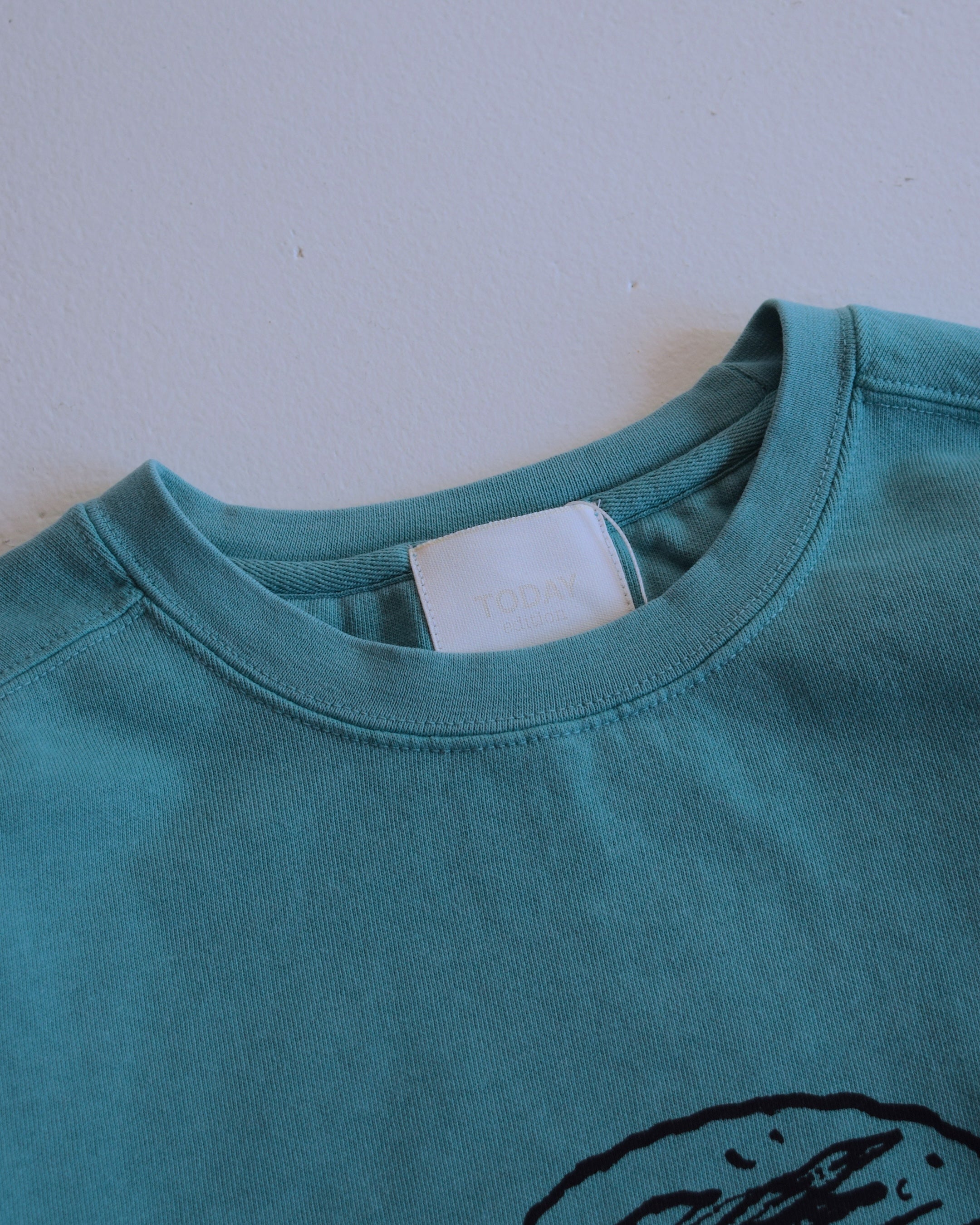 TODAY edition / Meal and City #01 CN Sweat - TURQUOISE