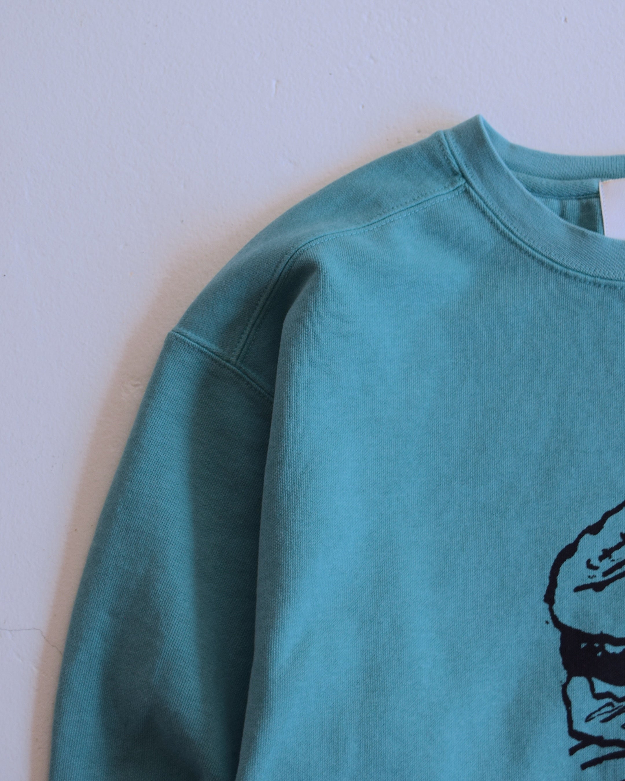 TODAY edition / Meal and City #01 CN Sweat - TURQUOISE