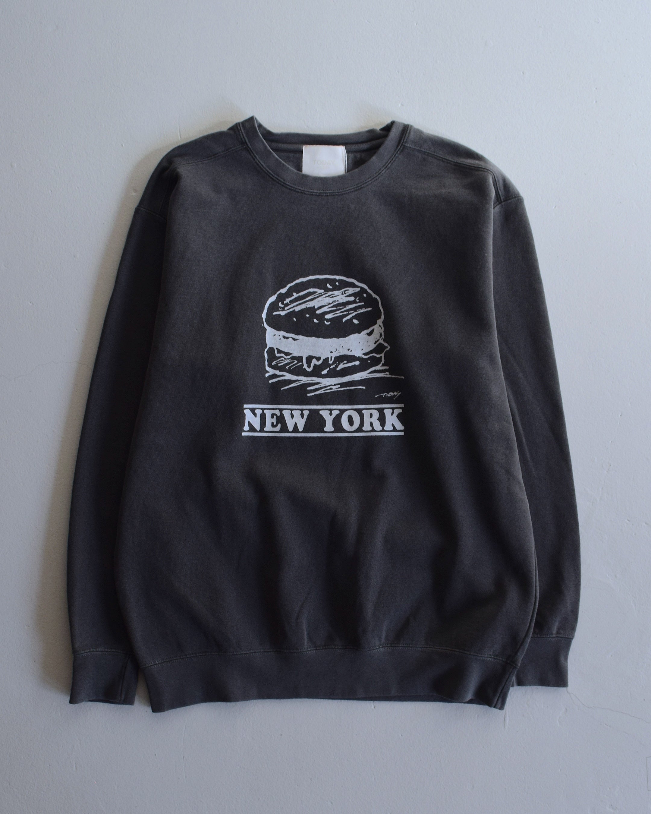 TODAY edition / Meal and City #01 CN Sweat - CHARCOAL