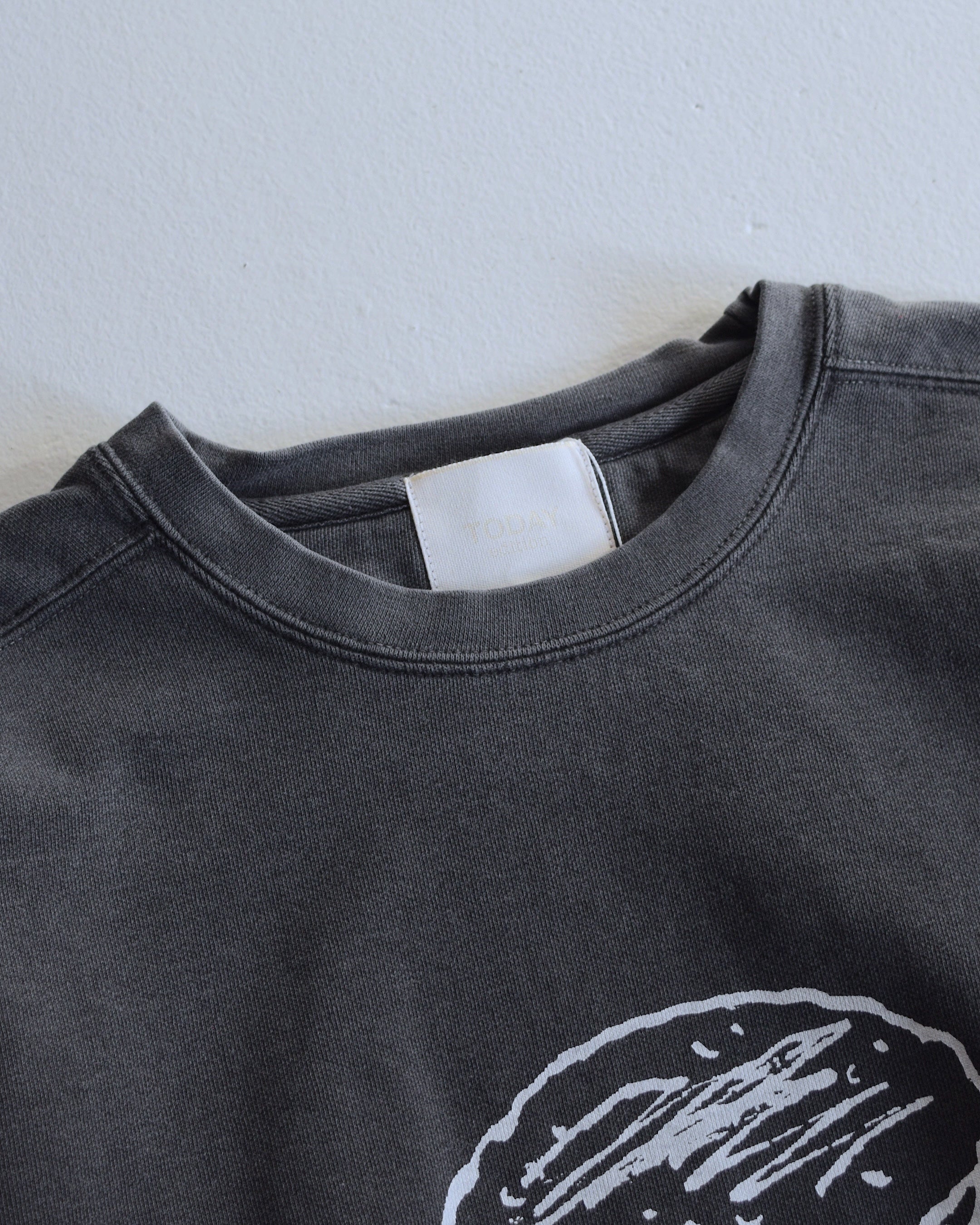 TODAY edition / Meal and City #01 CN Sweat - CHARCOAL