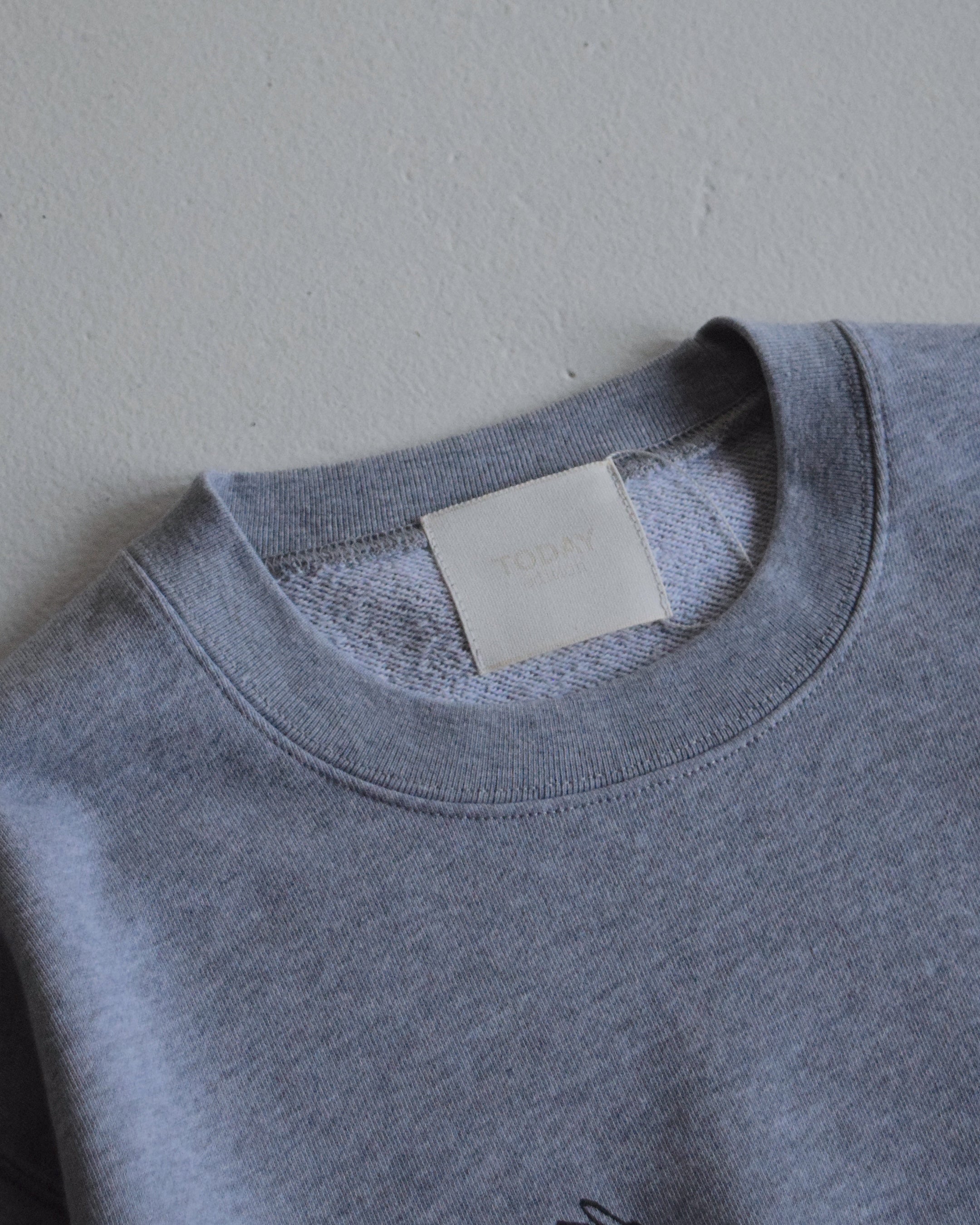 TODAY edition / NY CN Pile Sweat - GRAY