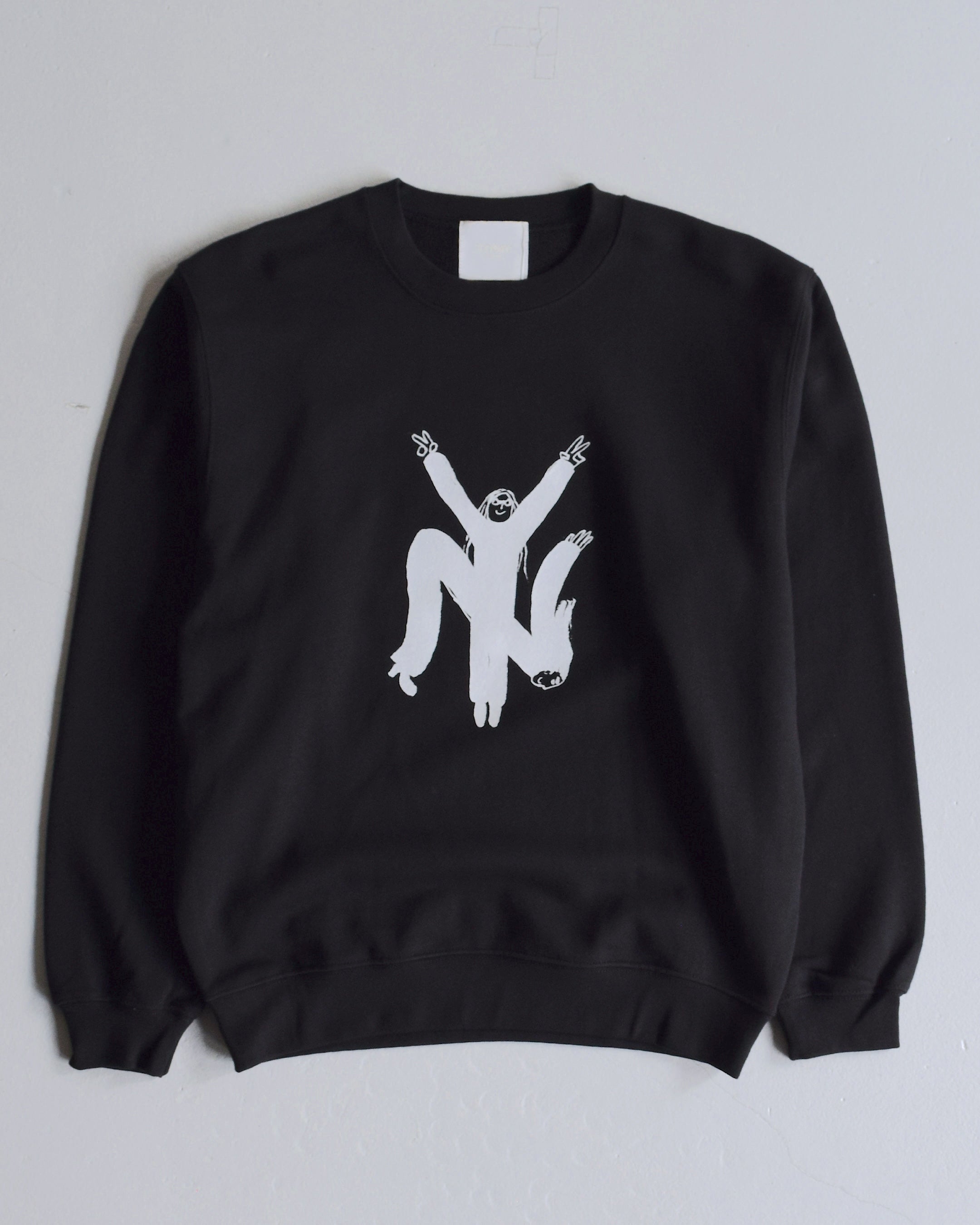 TODAY edition / NY CN Pile Sweat - BLACK