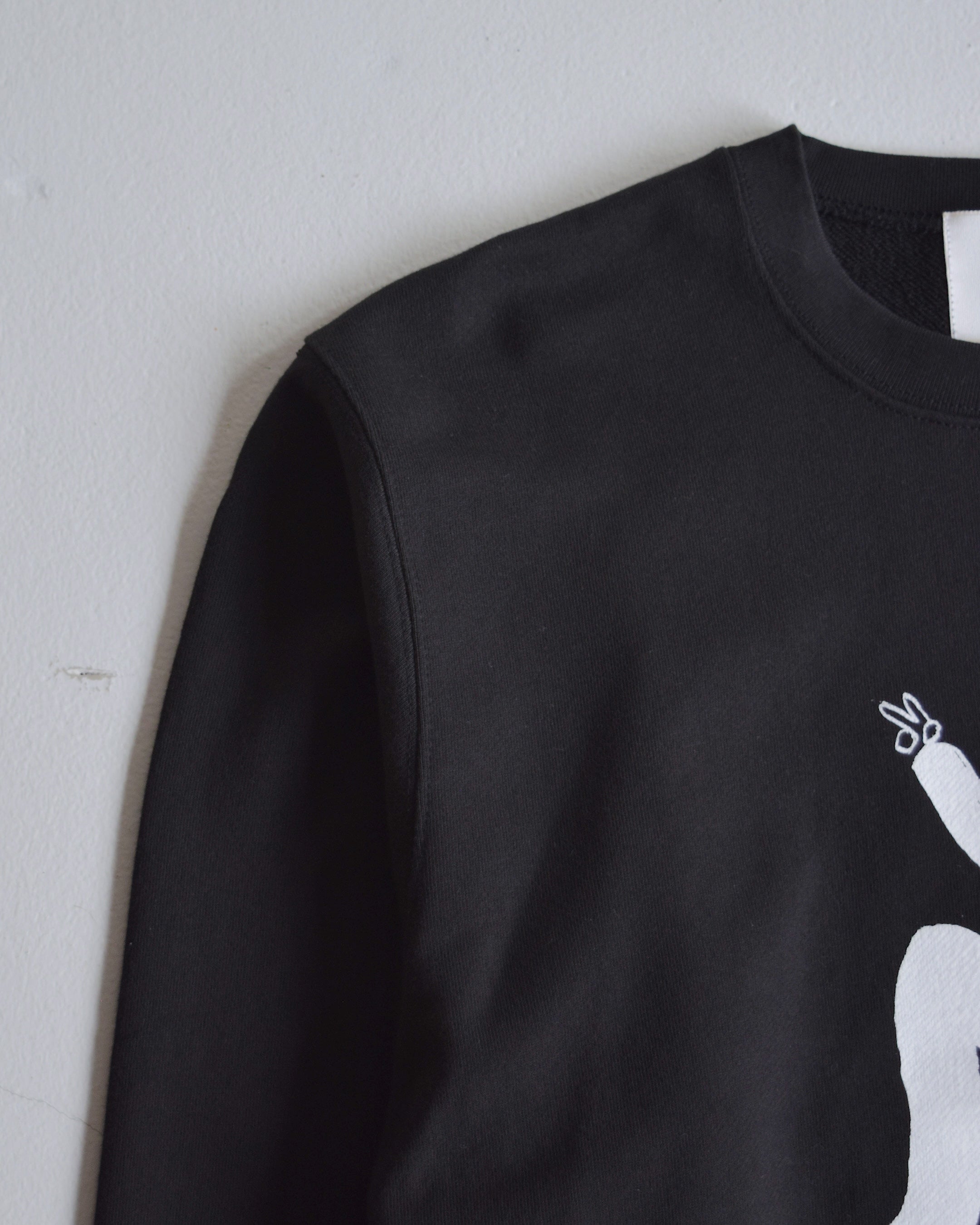 TODAY edition / NY CN Pile Sweat - BLACK