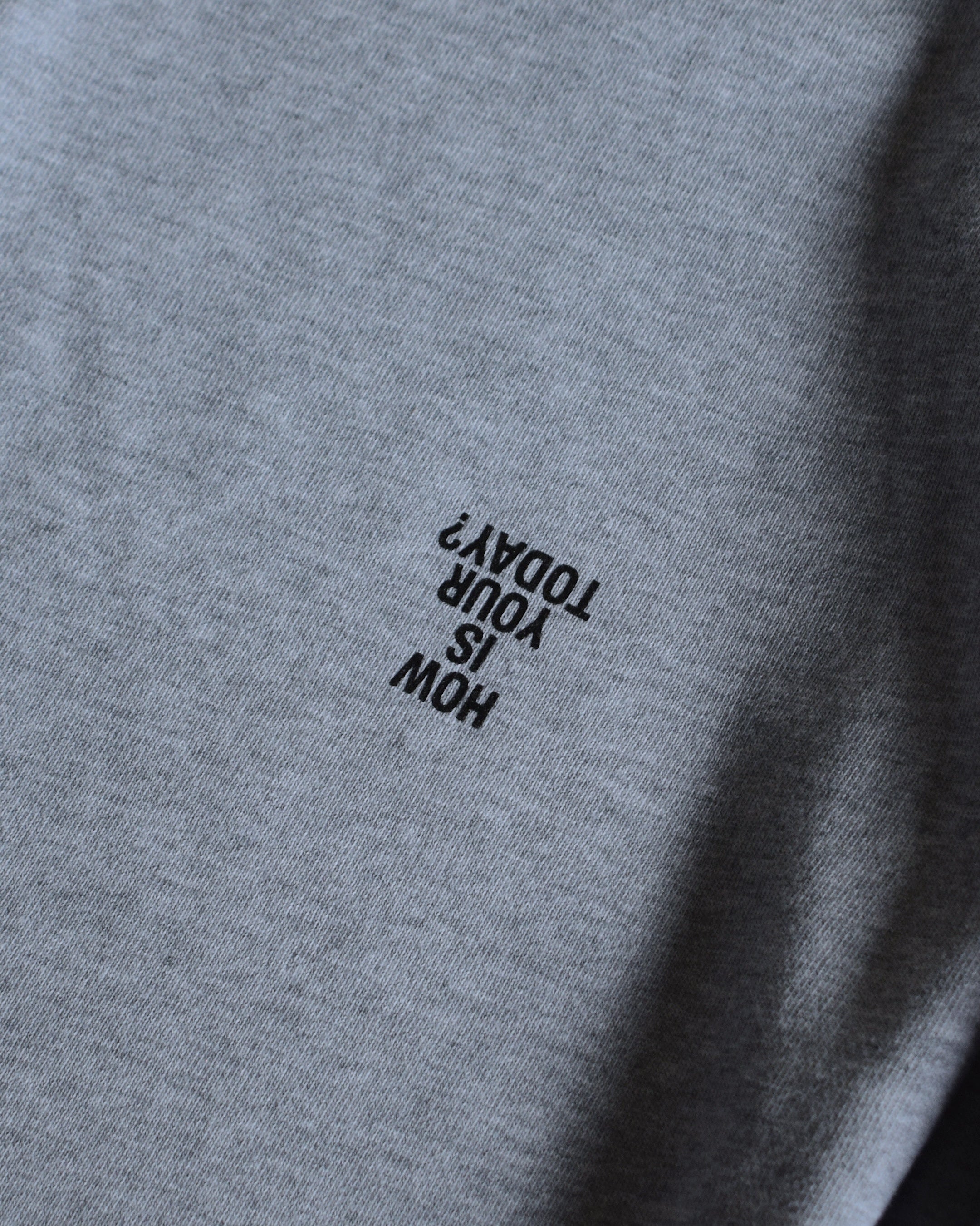 TODAY edition / NY Pile Sweat Pants - GRAY