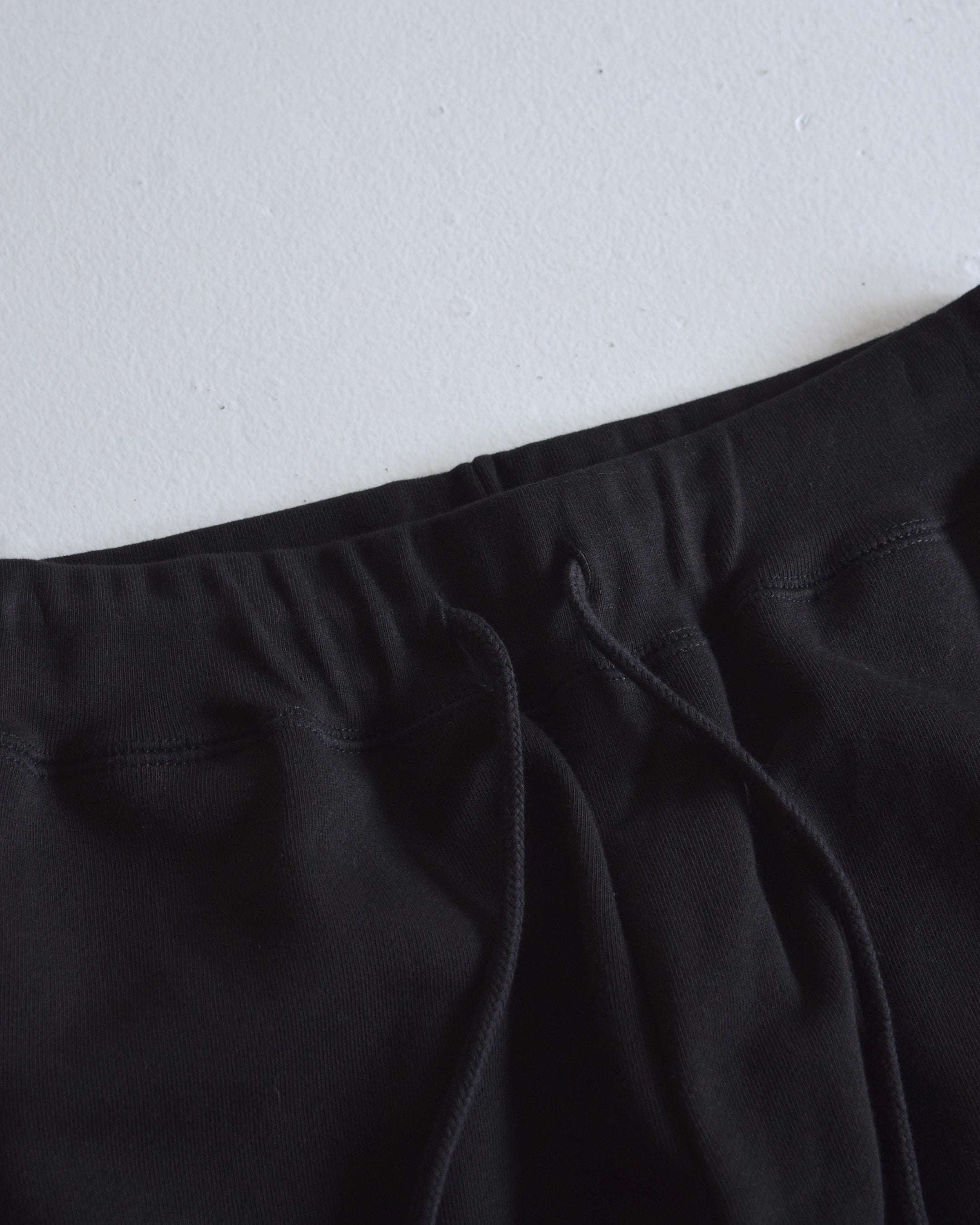 TODAY edition / NY Pile Sweat Pants - BLACK