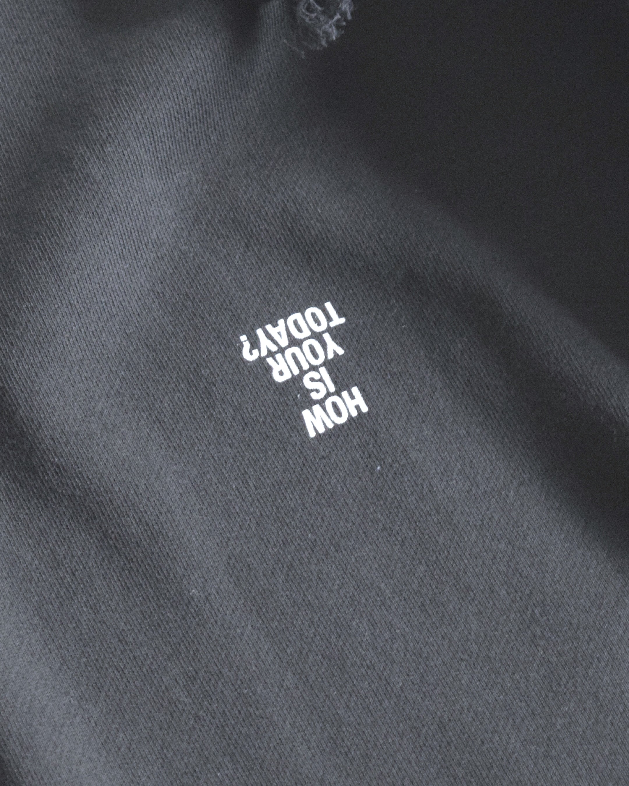 TODAY edition / NY Pile Sweat Pants - BLACK