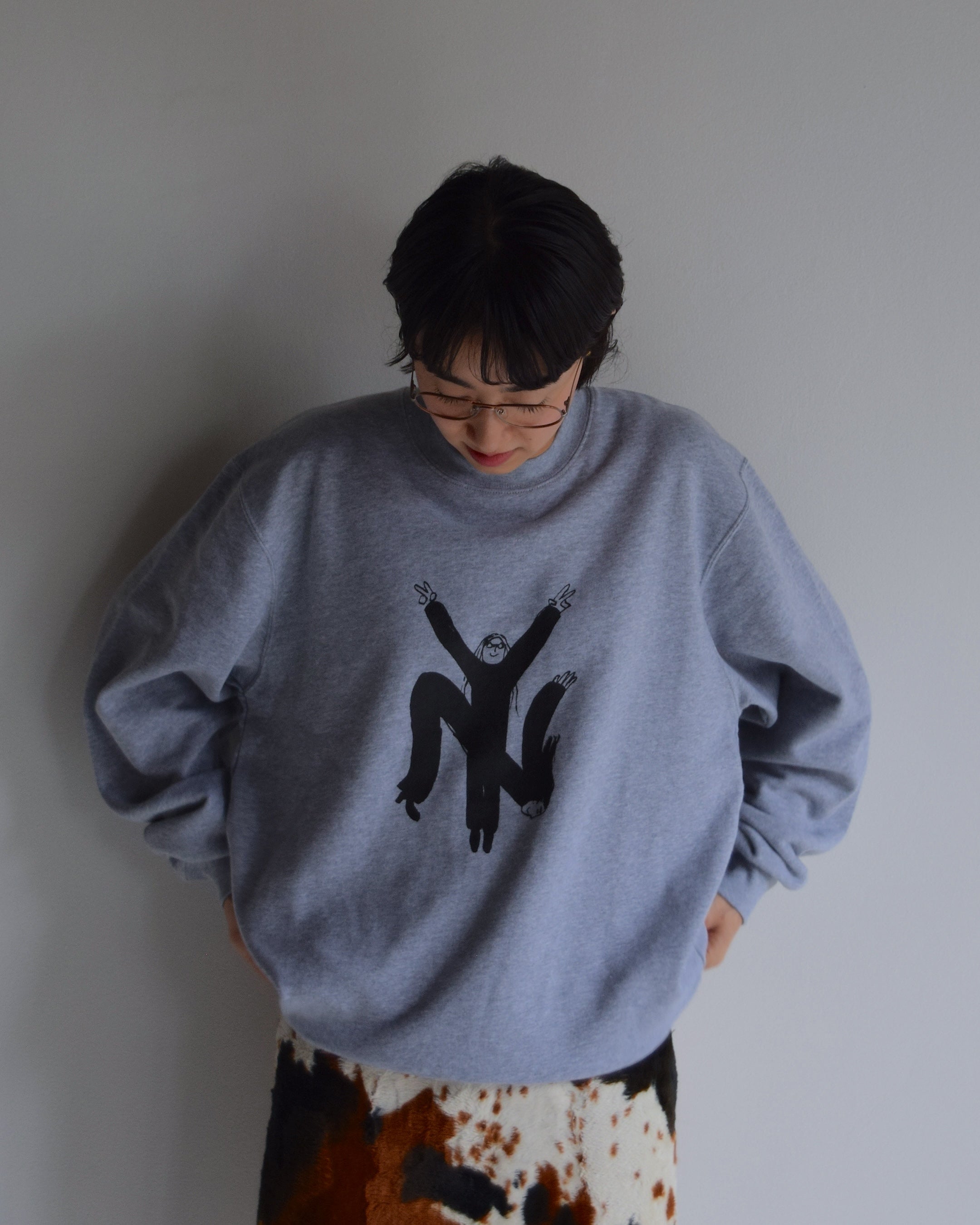 TODAY edition / NY CN Pile Sweat - GRAY