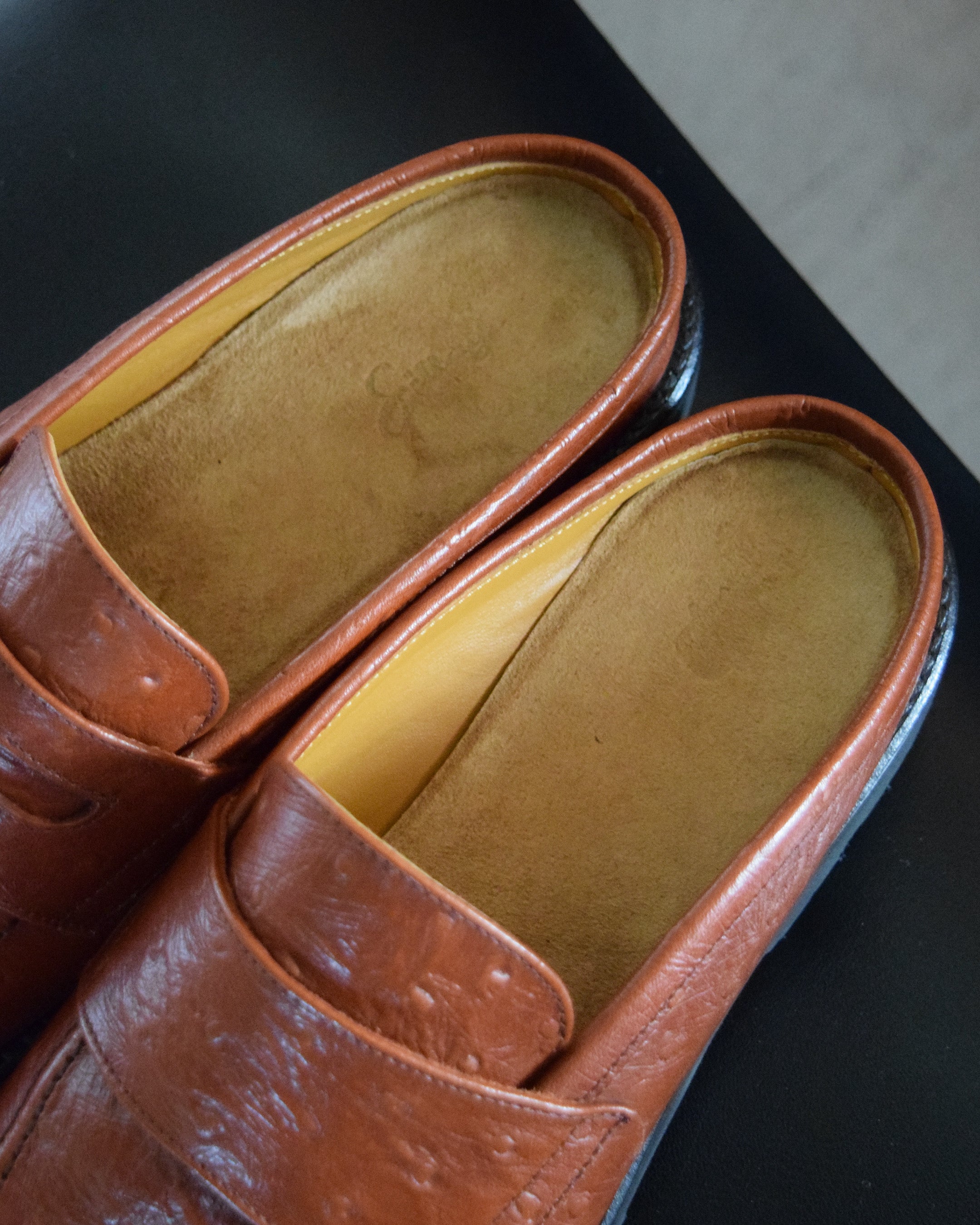 Sillage / Mule Ostrich brown