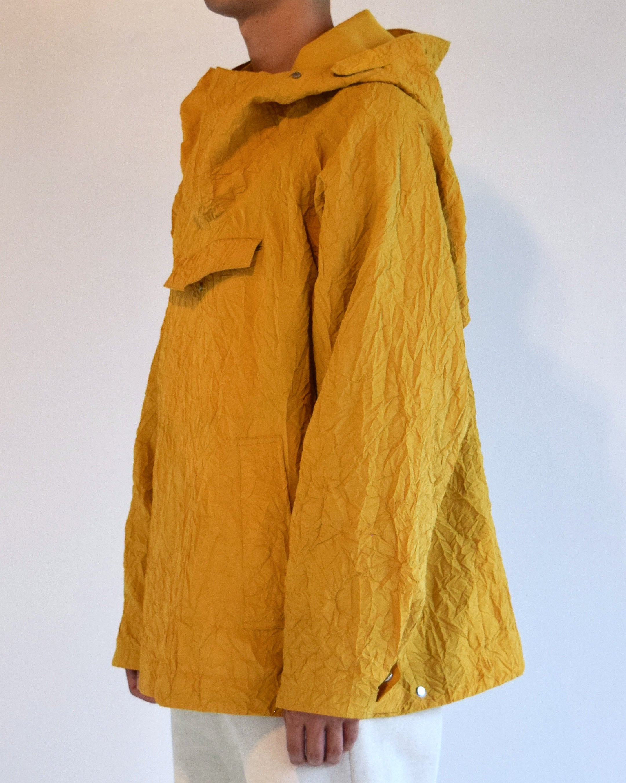 HORTENSE / Wrinkled Anorak Parker - Mustard