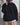 nakedgauge / CASHMERE COMFORT FIT SWEATER - BLACK