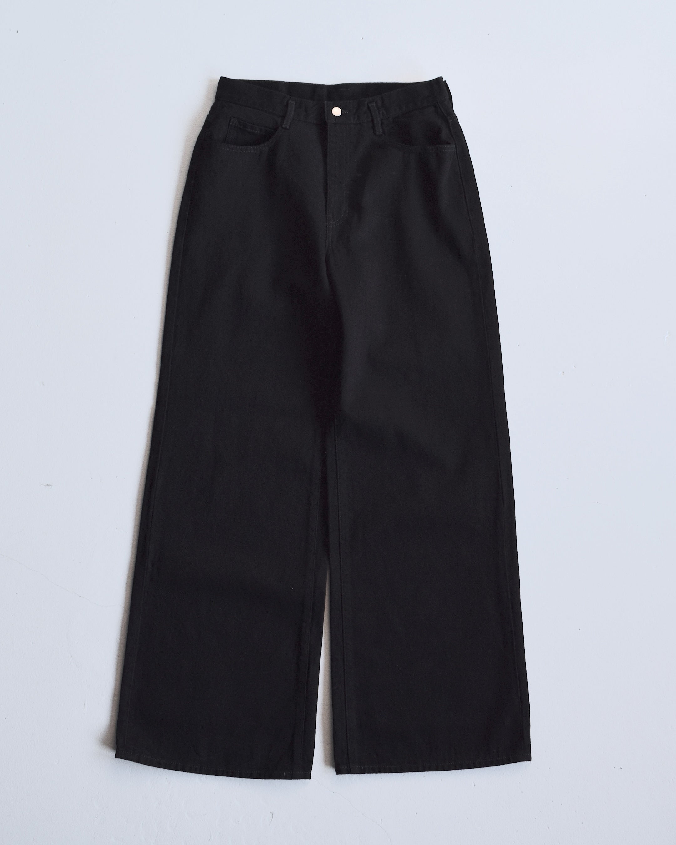 nakedgauge / ONE WASH BLACK DENIM ROBERTS - BLACK