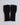 chapt.tar / Round Fingerless Glove - BLACK