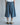 chapt.tar / Garment Dye Fade Shorts - BLUE GRAY