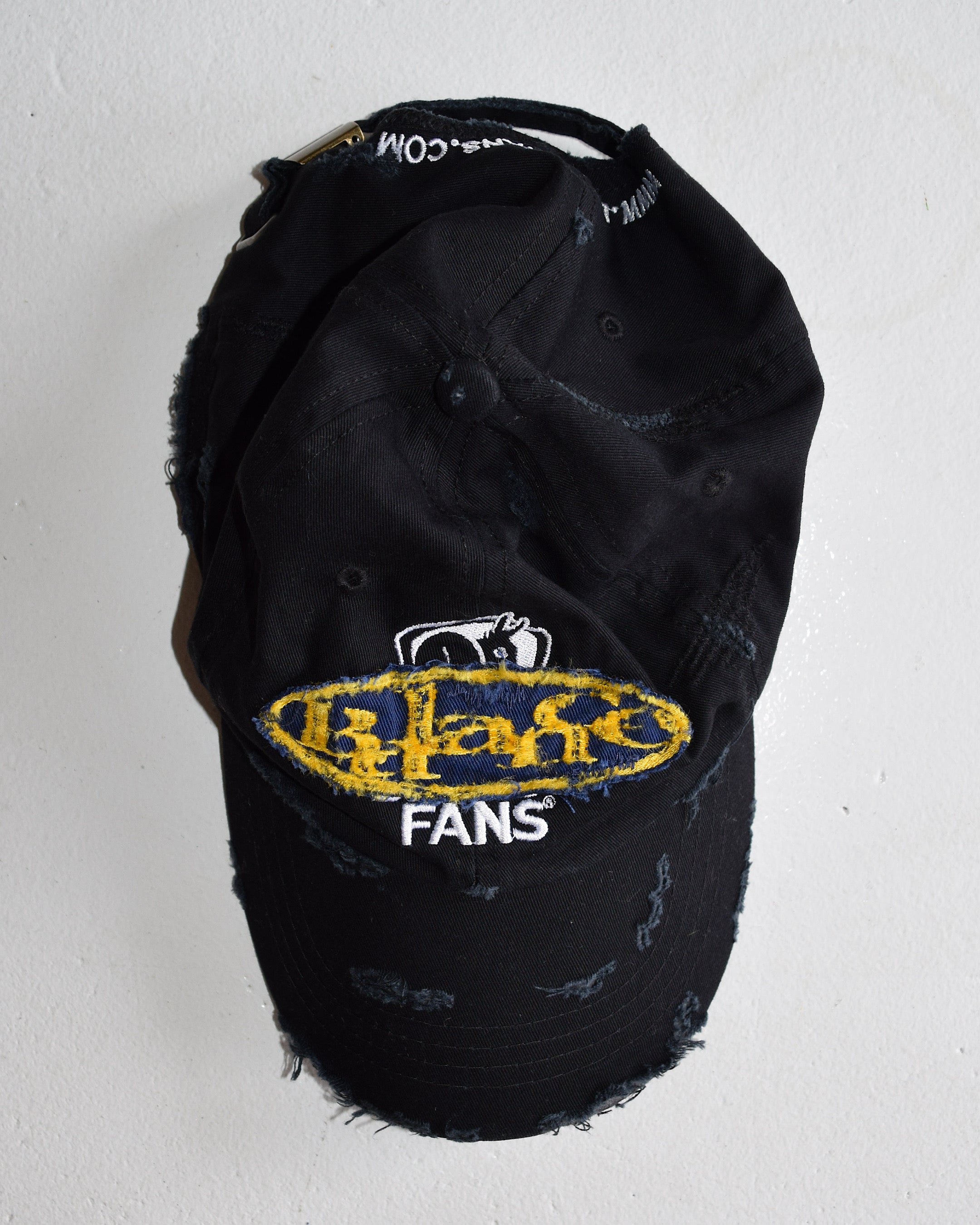 BALANCE OKAYAMA / BALANCE oval logo Distressed cap - No.2