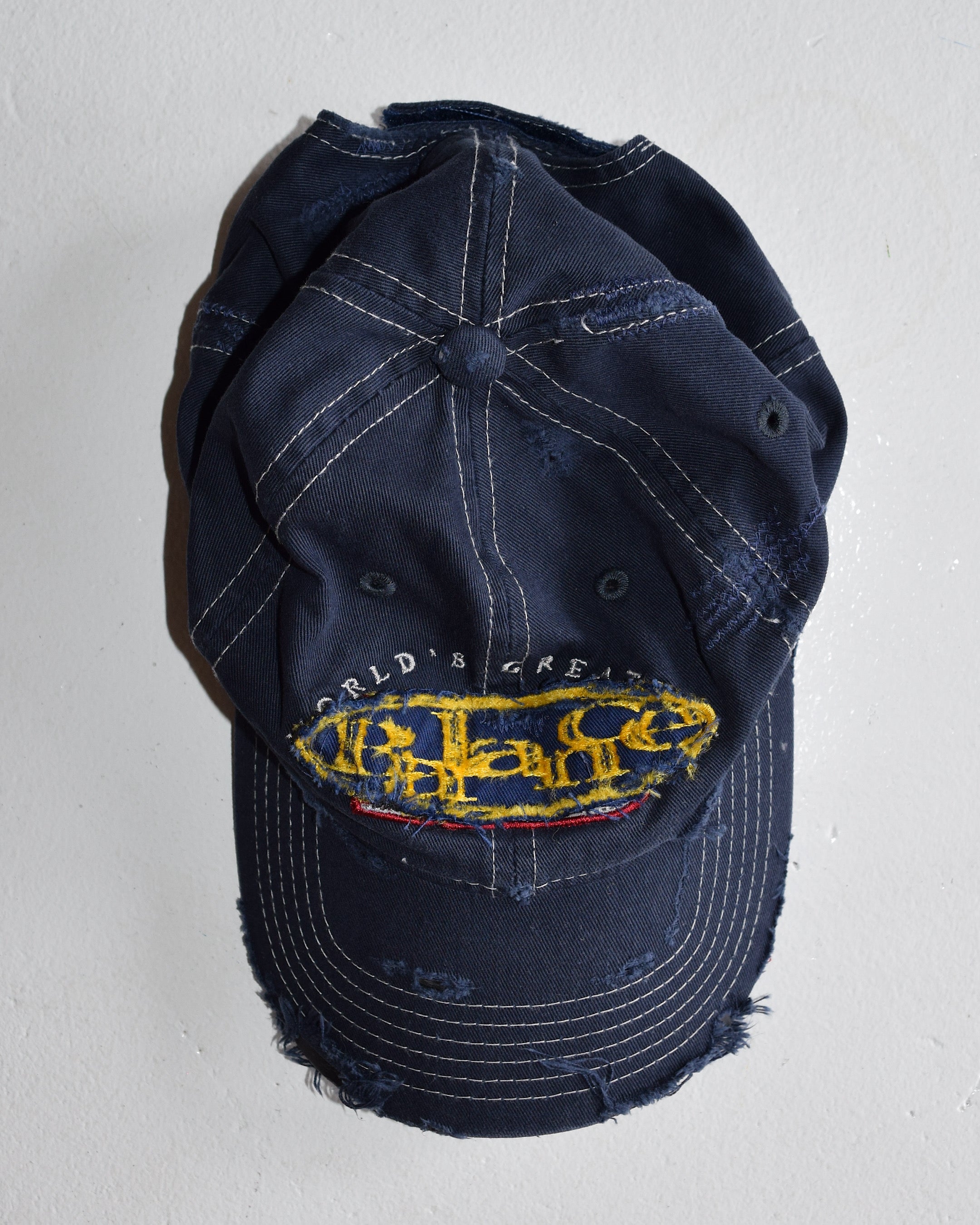 BALANCE OKAYAMA / BALANCE oval logo Distressed cap - No.16