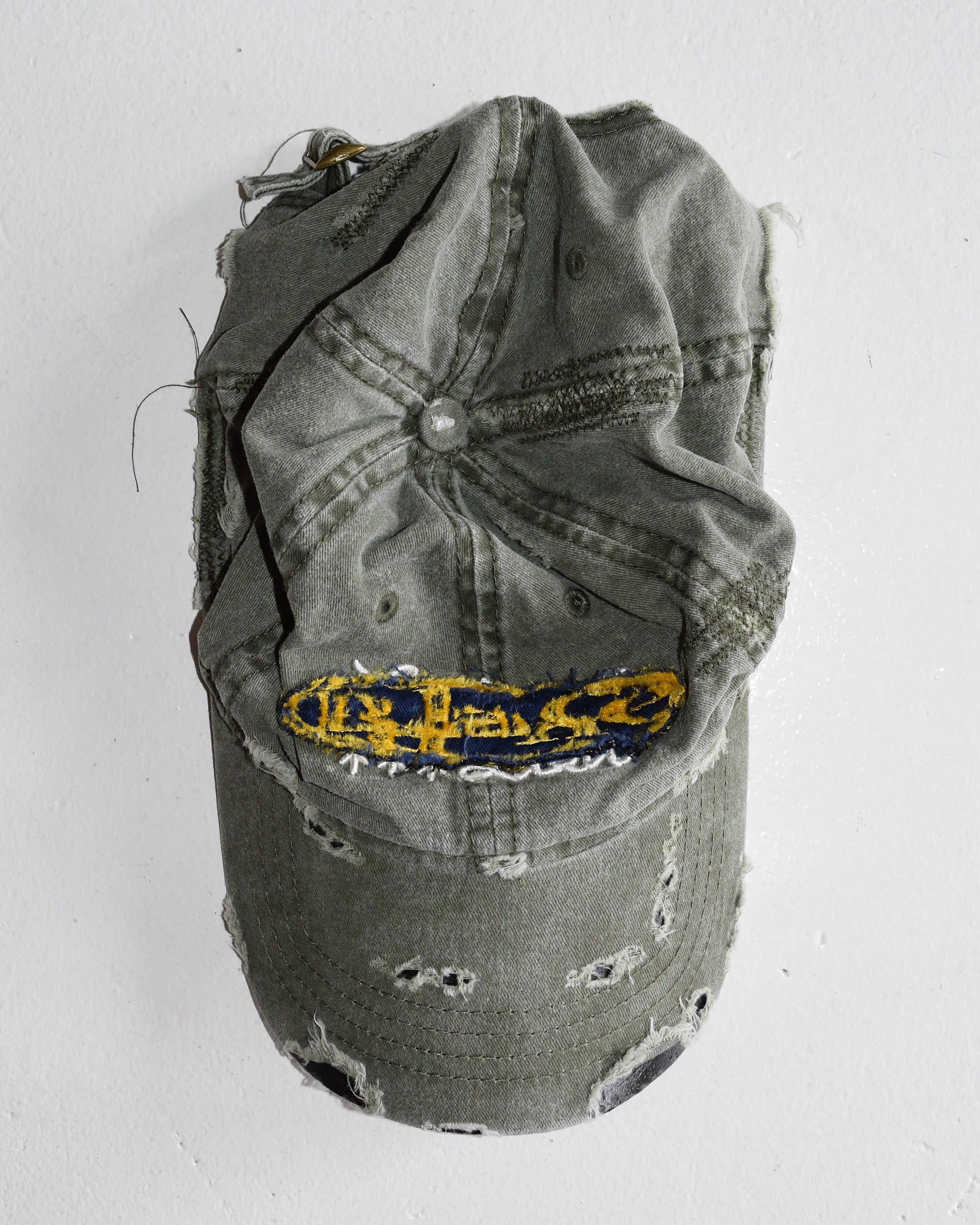 BALANCE OKAYAMA / BALANCE oval logo Distressed cap - No.22