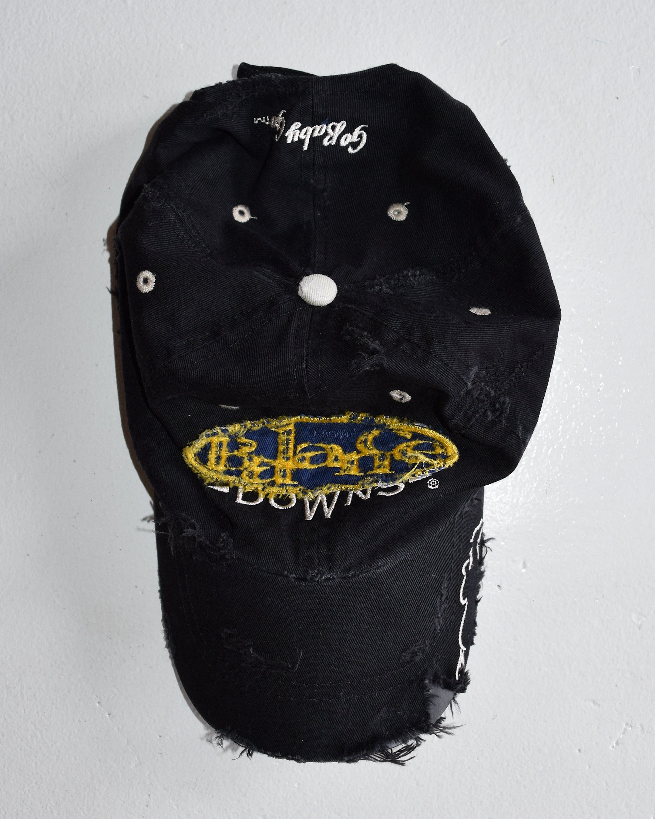 BALANCE OKAYAMA / BALANCE oval logo Distressed cap - No.18