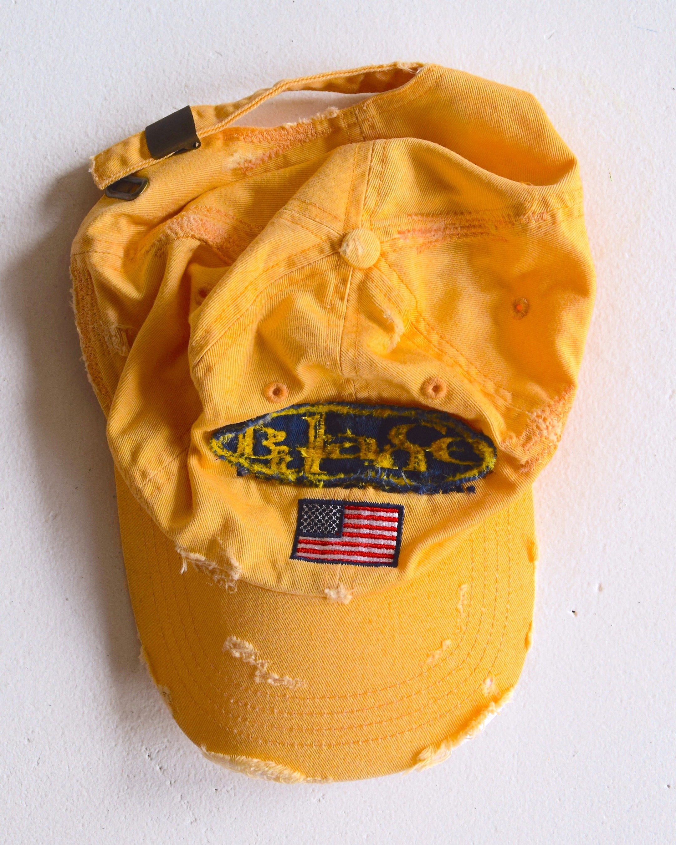 BALANCE OKAYAMA / BALANCE oval logo Distressed cap - No.9