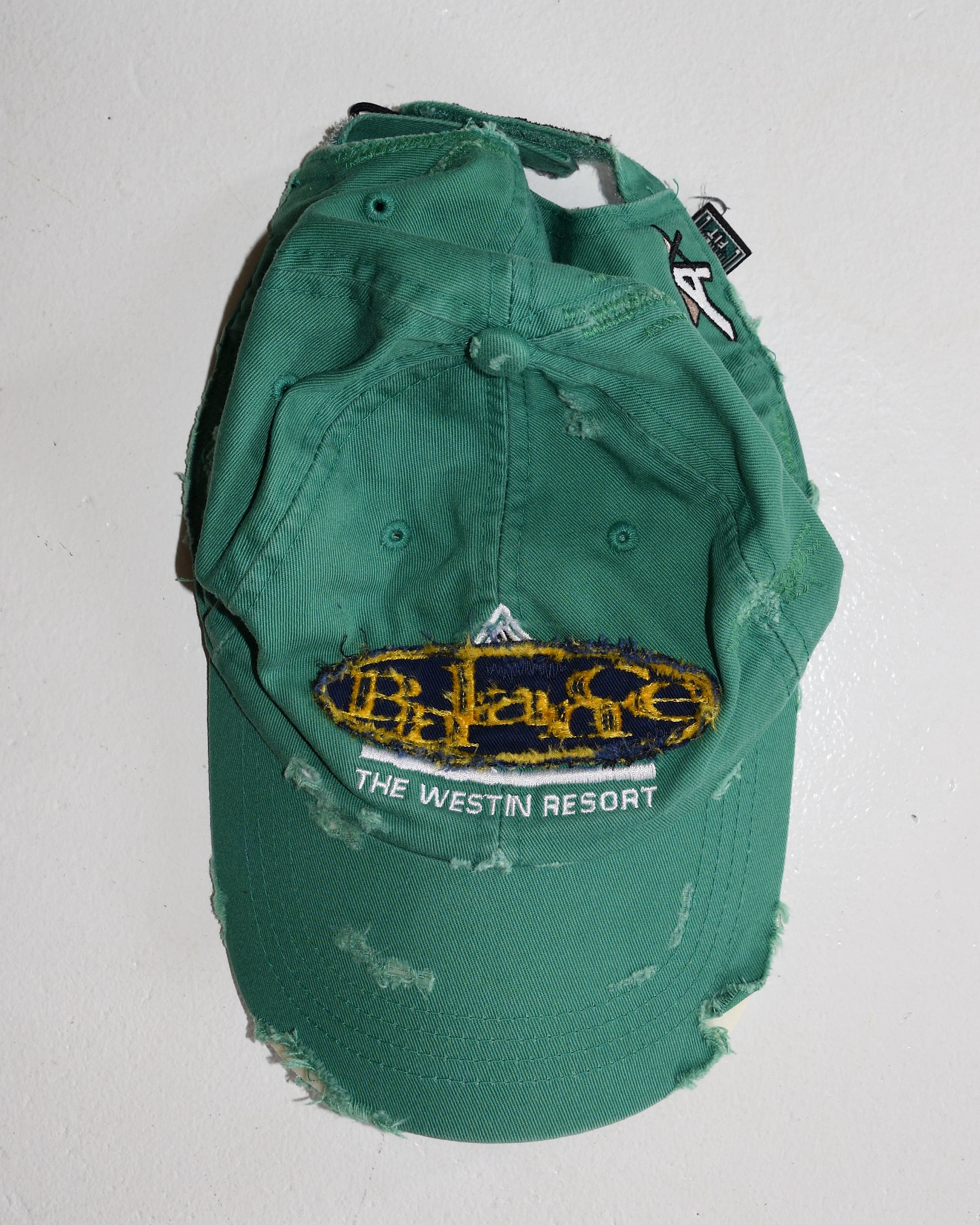 BALANCE OKAYAMA / BALANCE oval logo Distressed cap - No.19