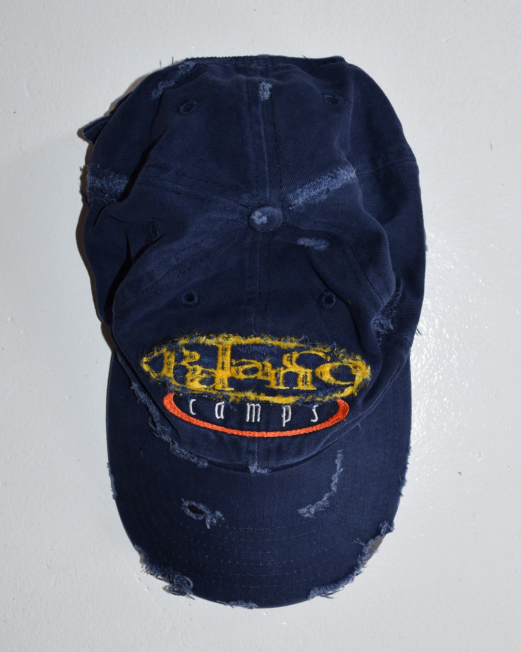 BALANCE OKAYAMA / BALANCE oval logo Distressed cap - No.6