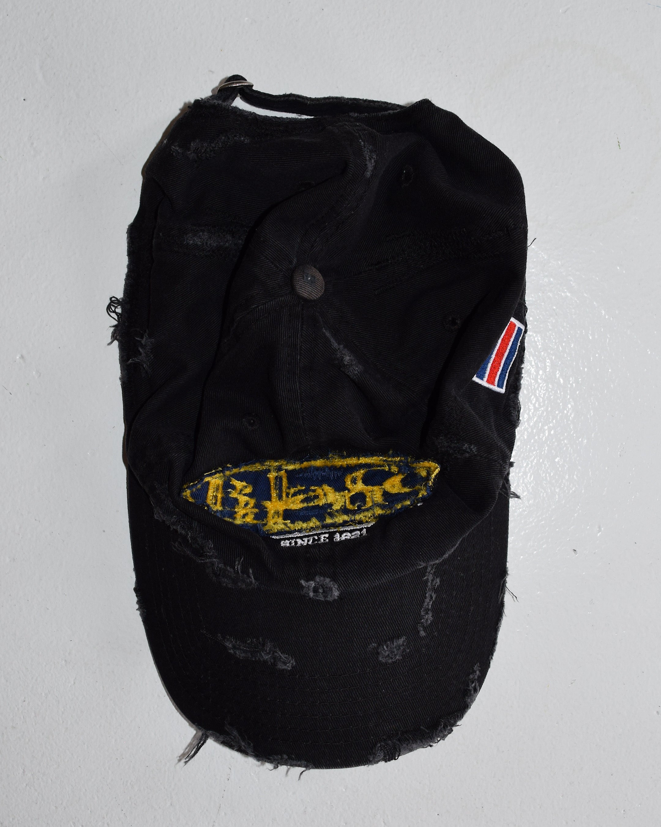 BALANCE OKAYAMA / BALANCE oval logo Distressed cap - No.11